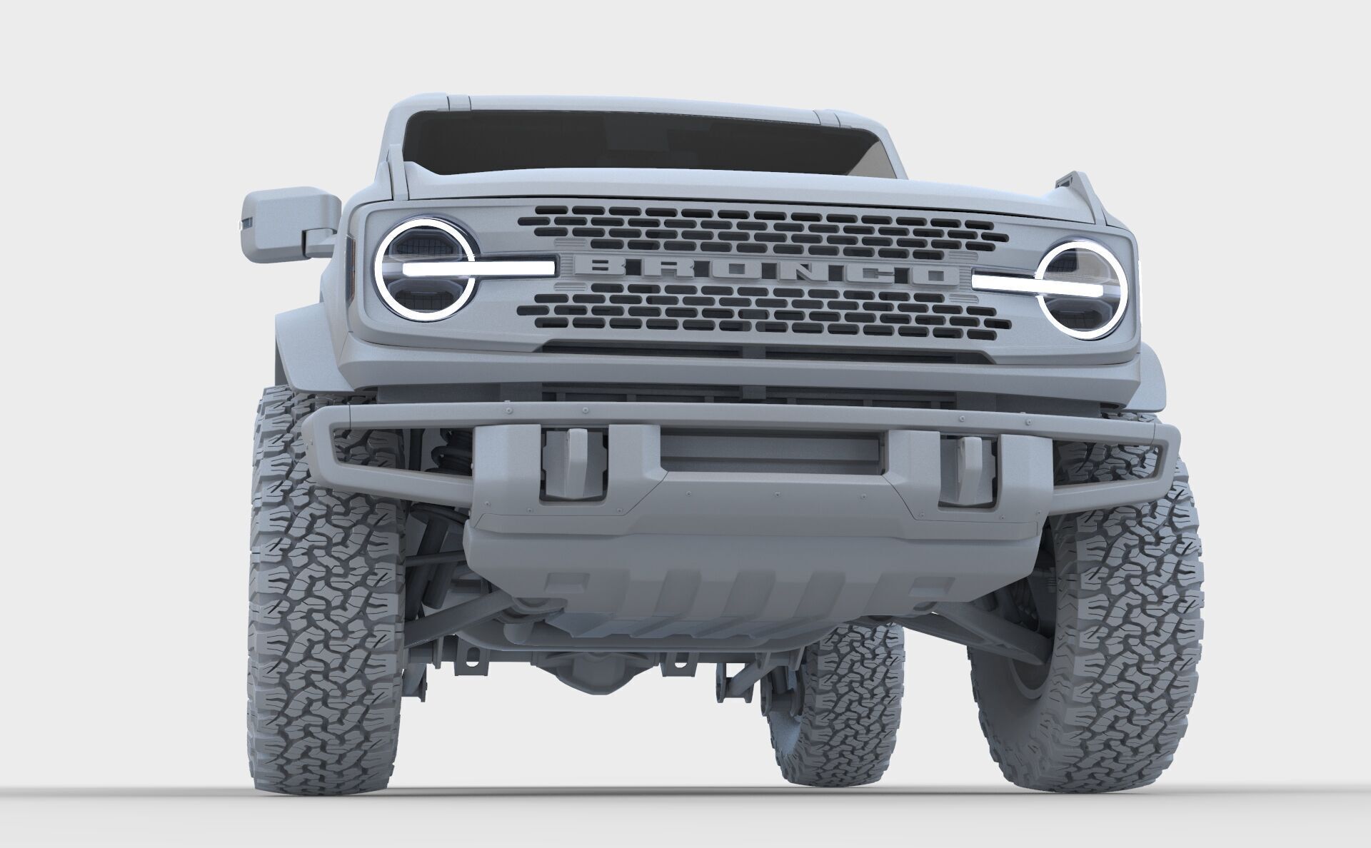 SUV Bronco Mk6 2021 3D model_6