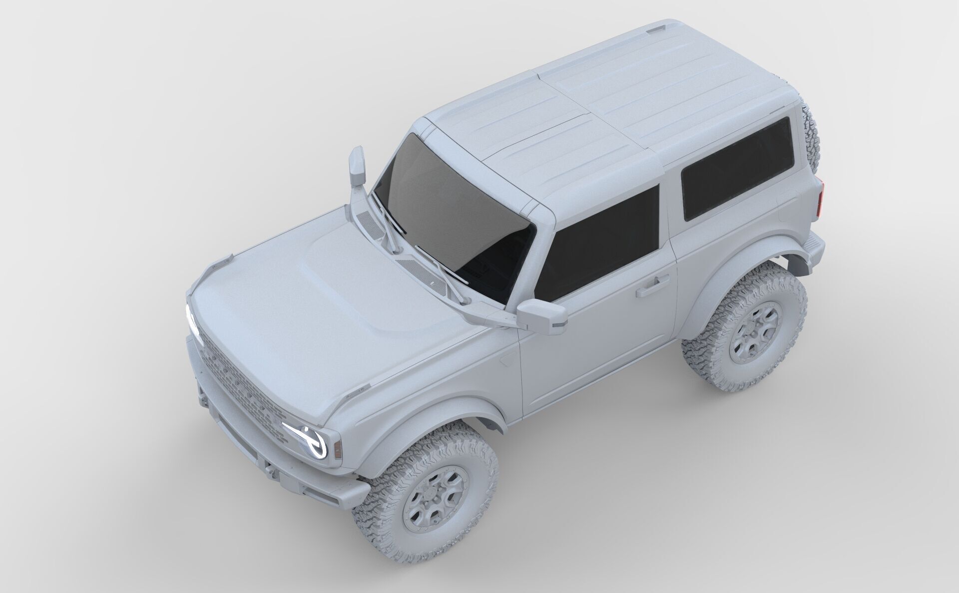 SUV Bronco Mk6 2021 3D model_55