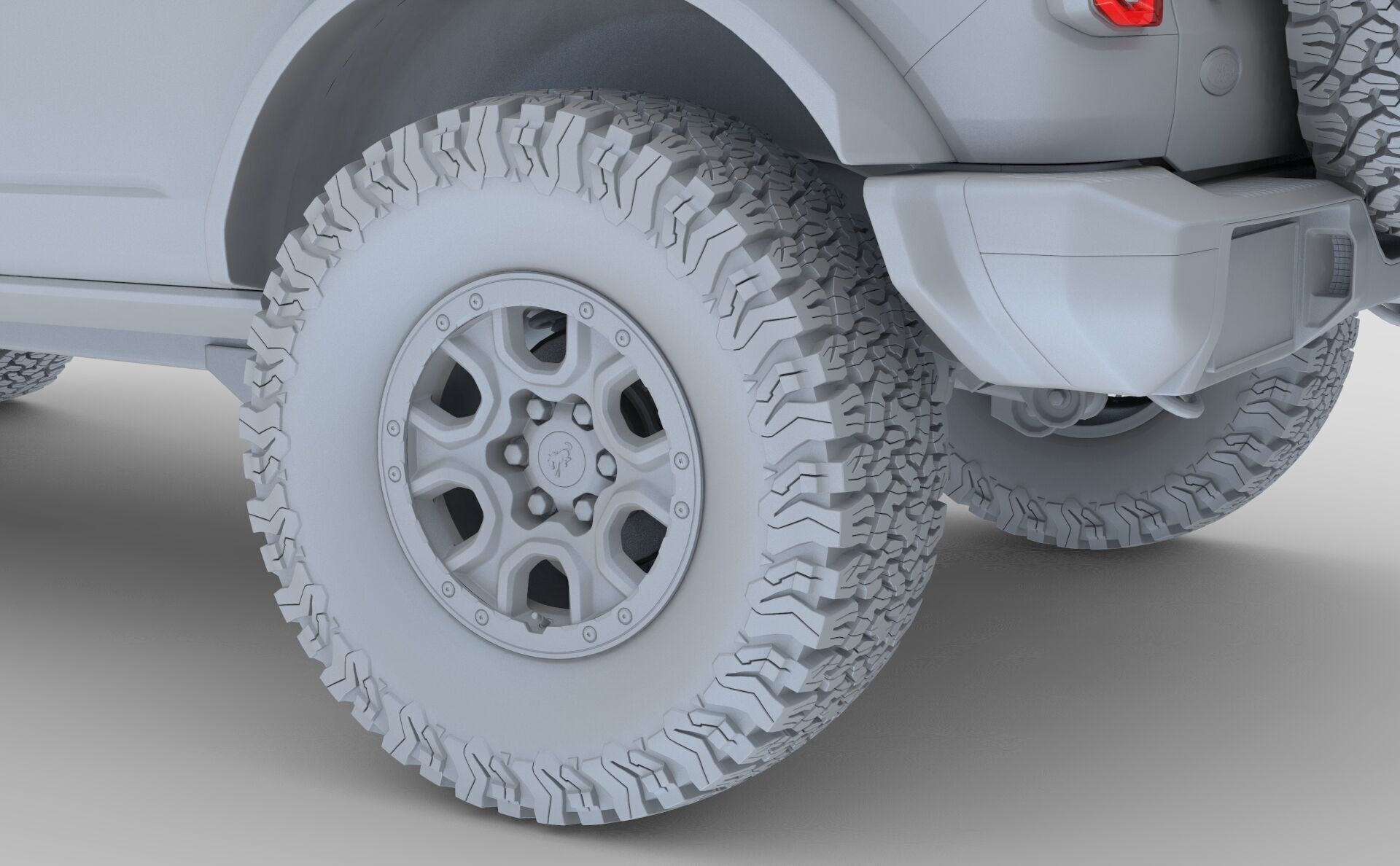 SUV Bronco Mk6 2021 3D model_104