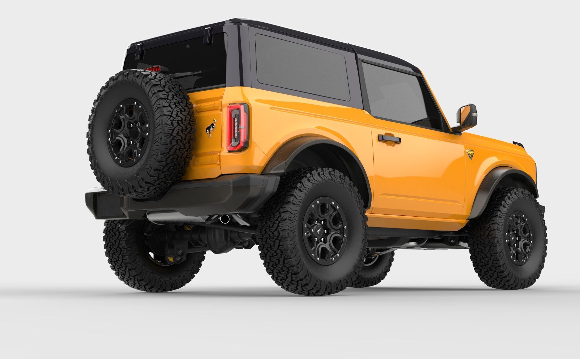 SUV Bronco Mk6 2021 3D model_14