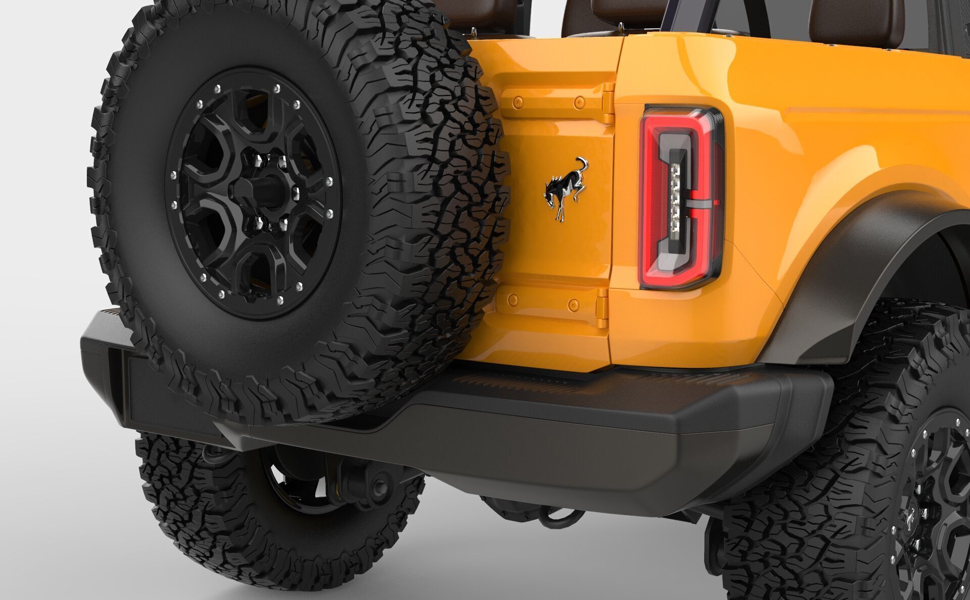 SUV Bronco Mk6 2021 3D model_32