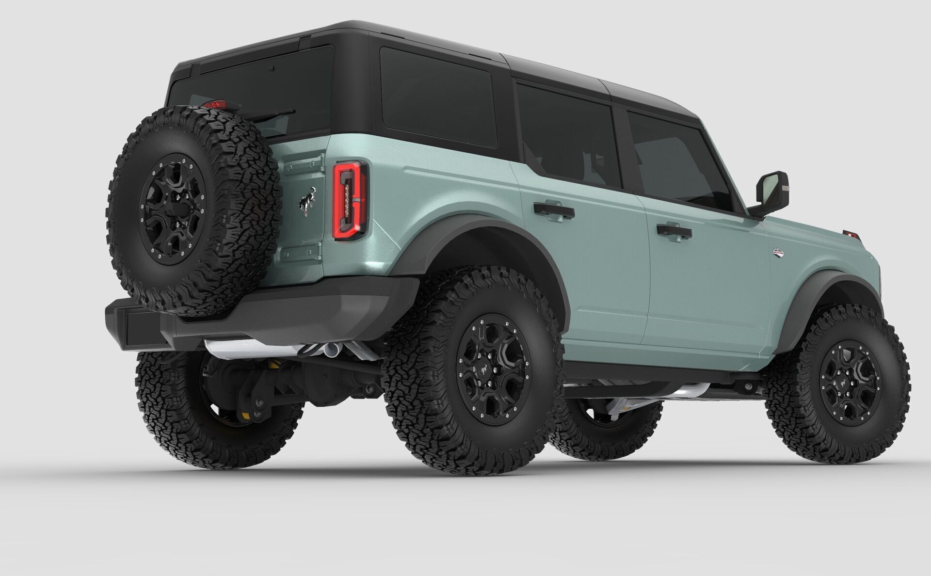 SUV Bronco Mk6 2021 3D model_63