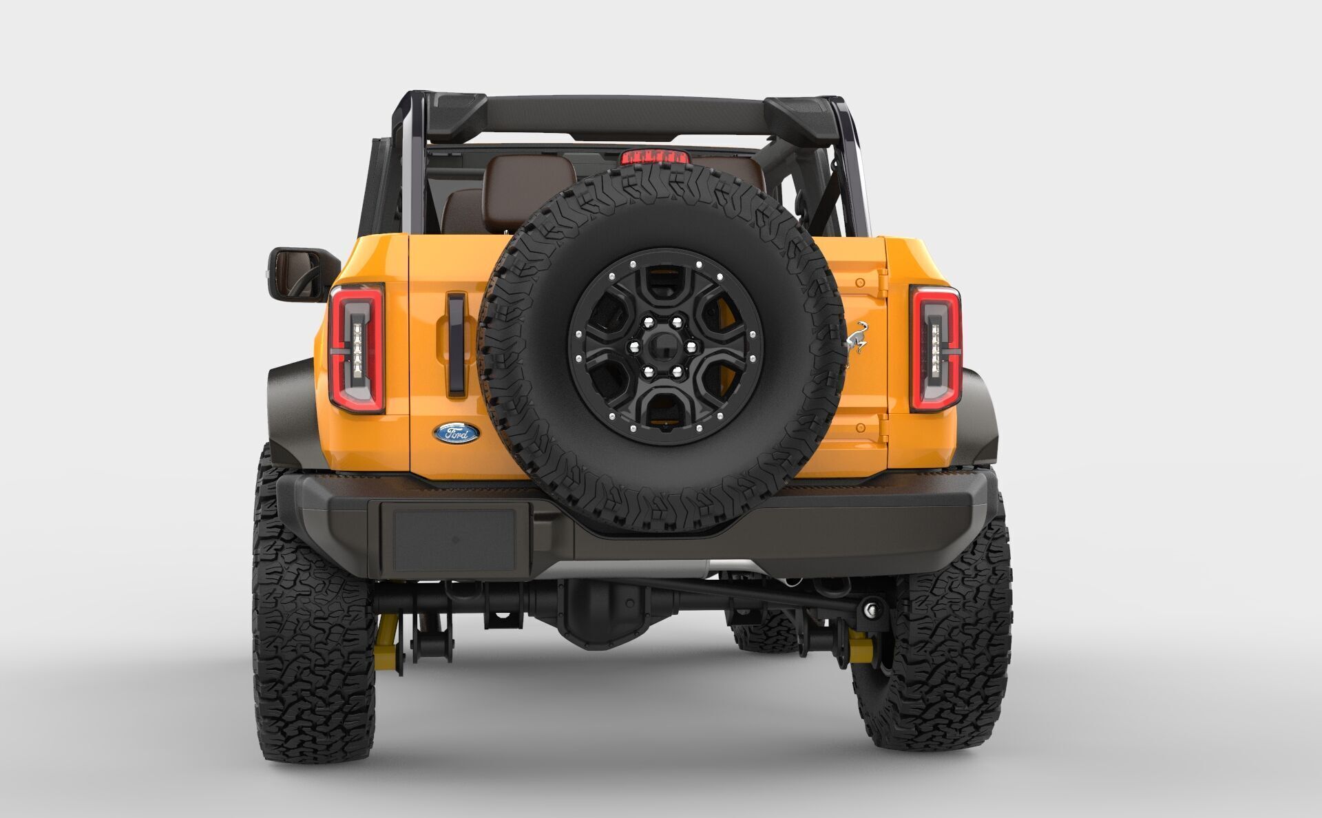 SUV Bronco Mk6 2021 3D model_36