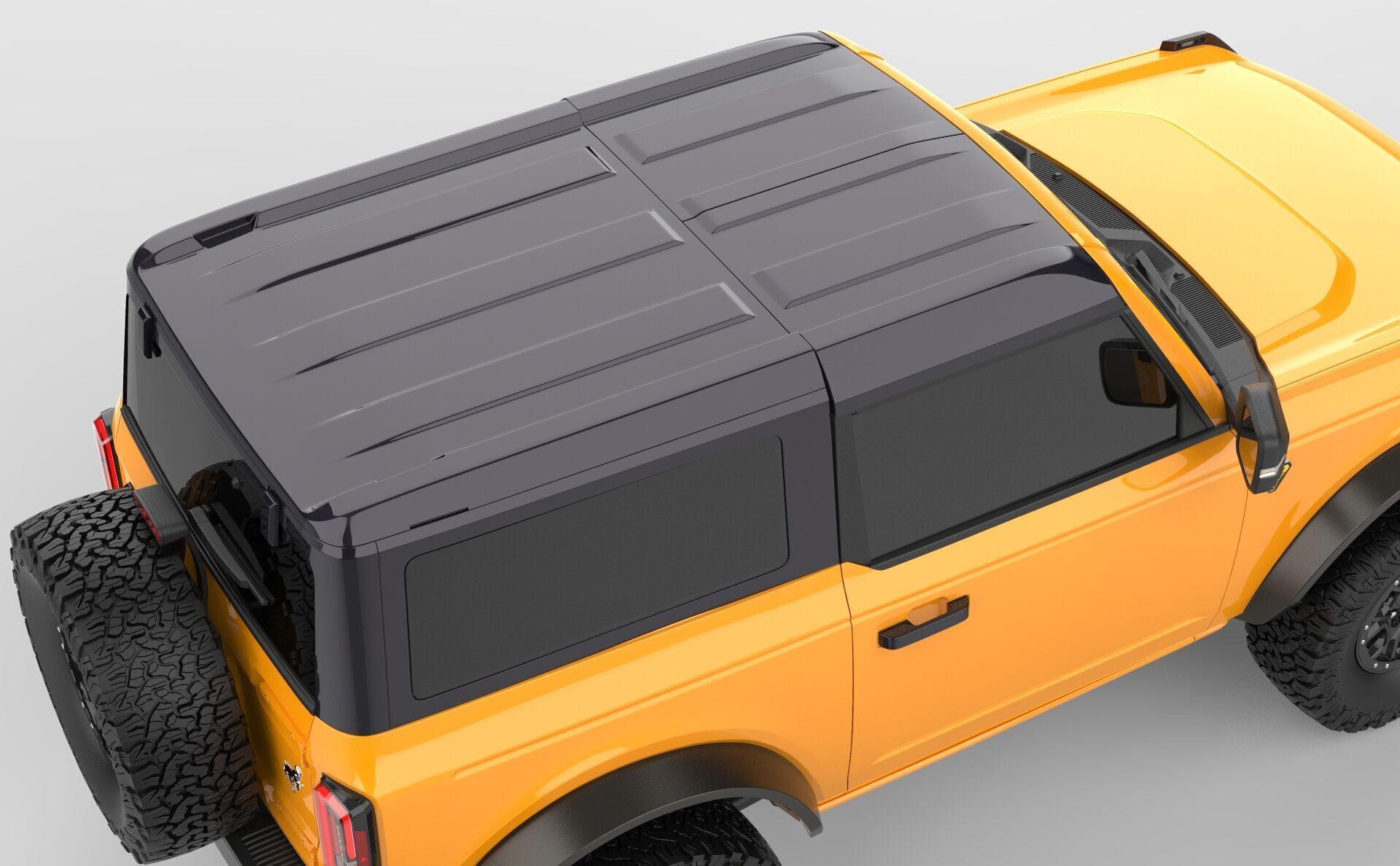 SUV Bronco Mk6 2021 3D model_19