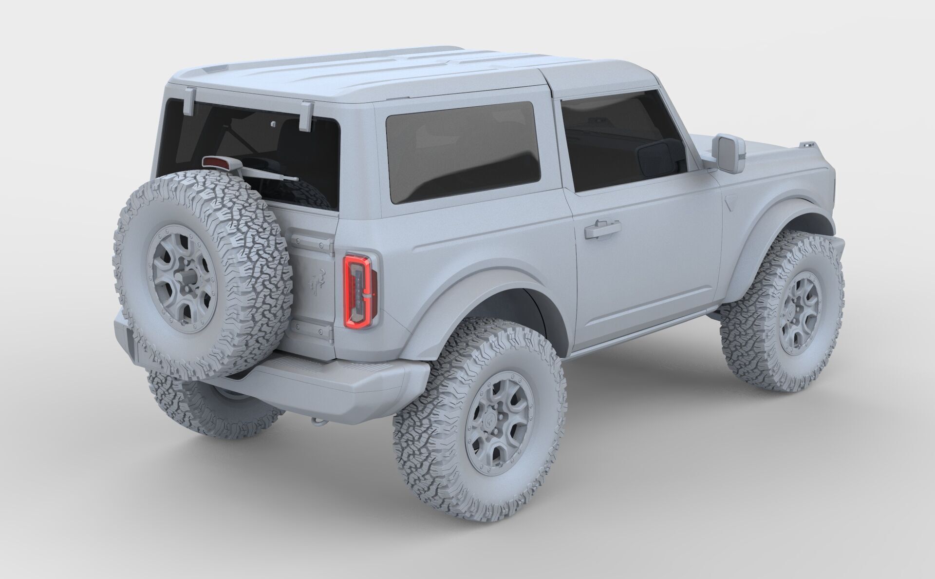 SUV Bronco Mk6 2021 3D model_48