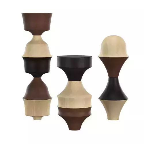 Delicate sake cups