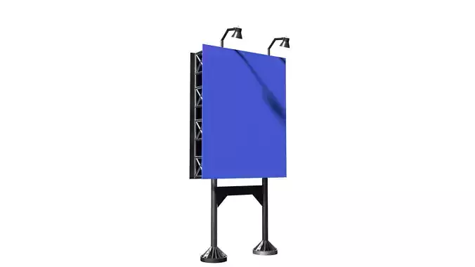 Outdoor de rua e estrada Modelo 3D 3D model