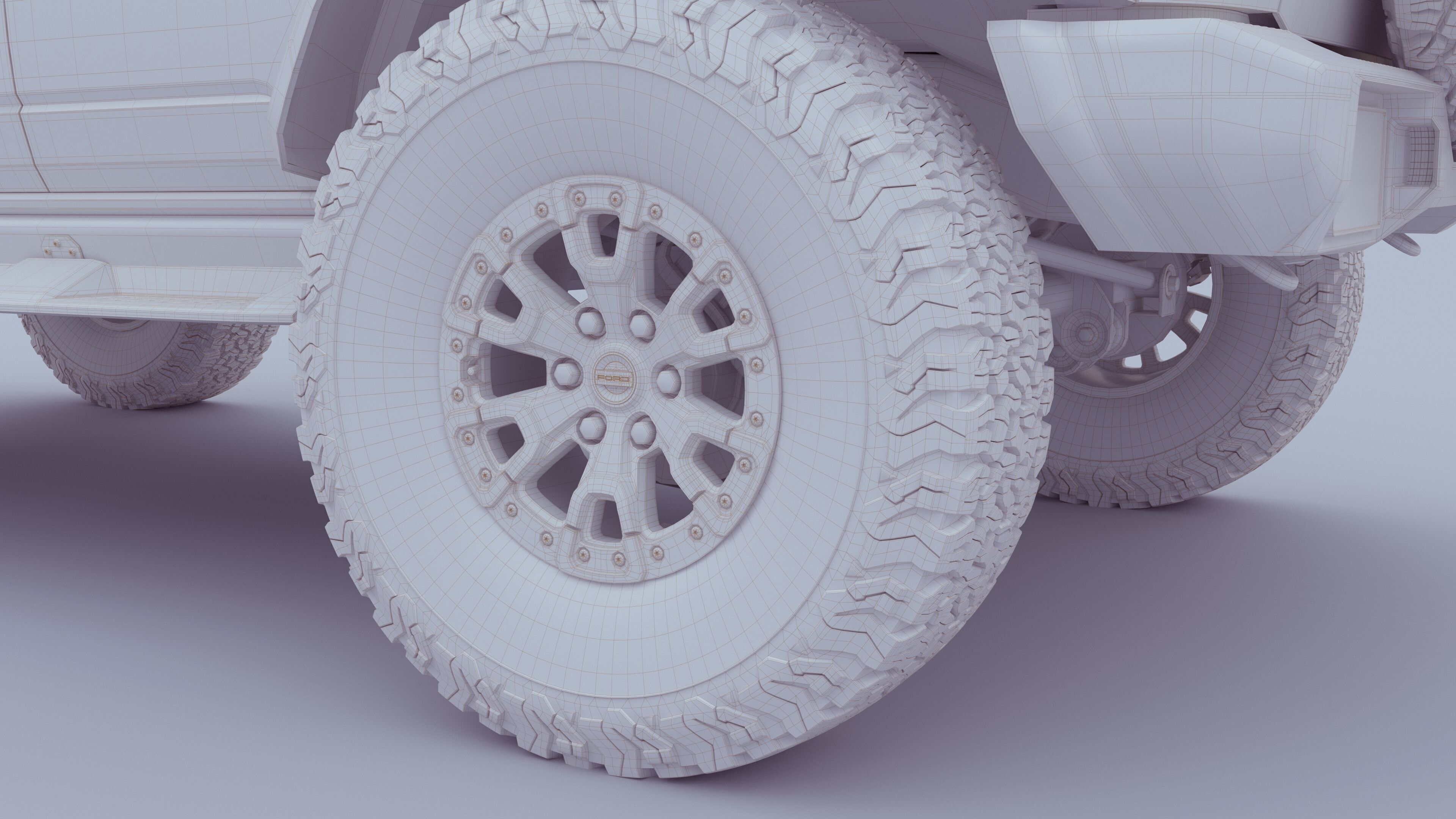 SUV Bronco Raptor Mk6 2022 3D model_65