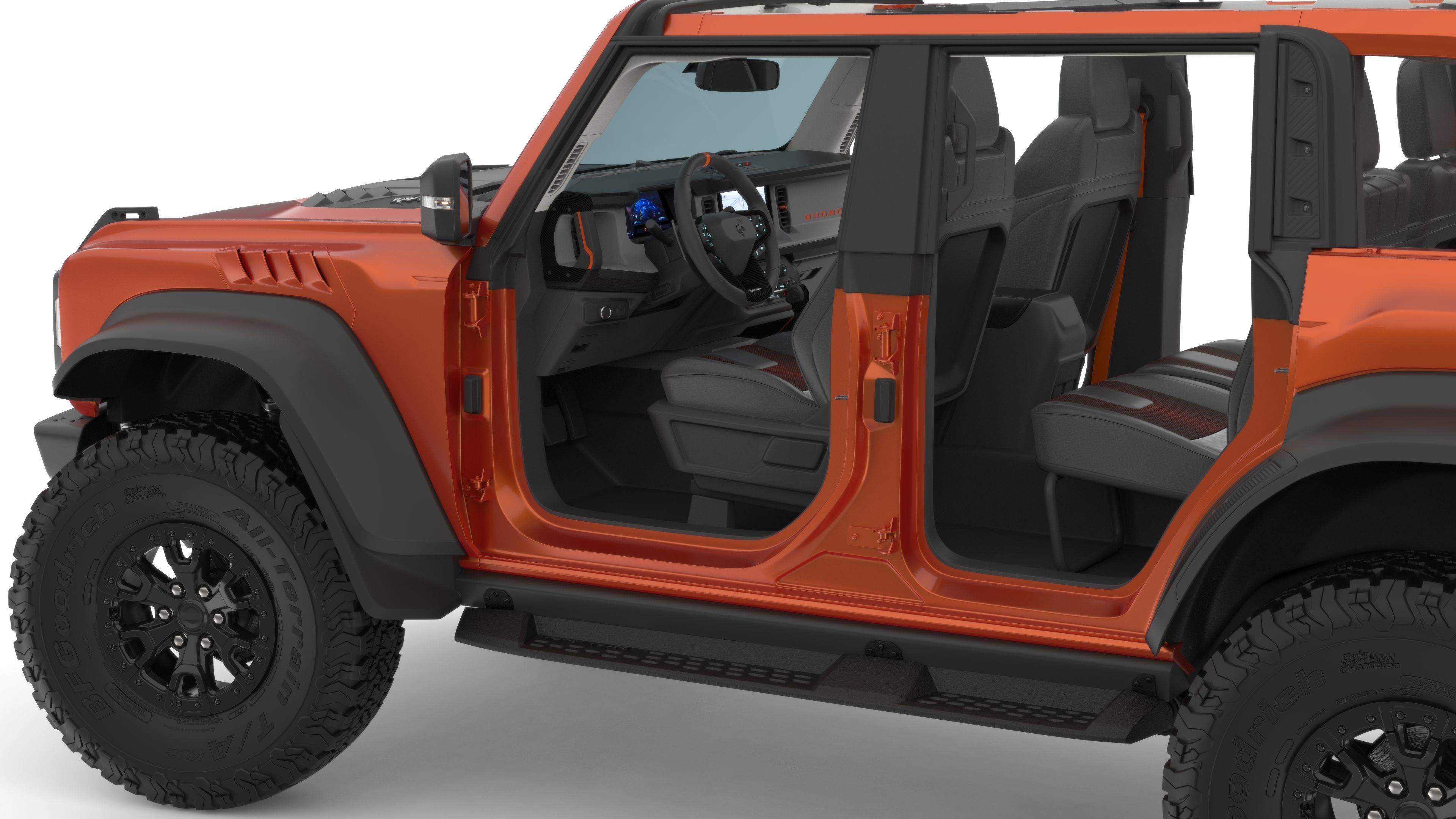 SUV Bronco Raptor Mk6 2022 3D model_34