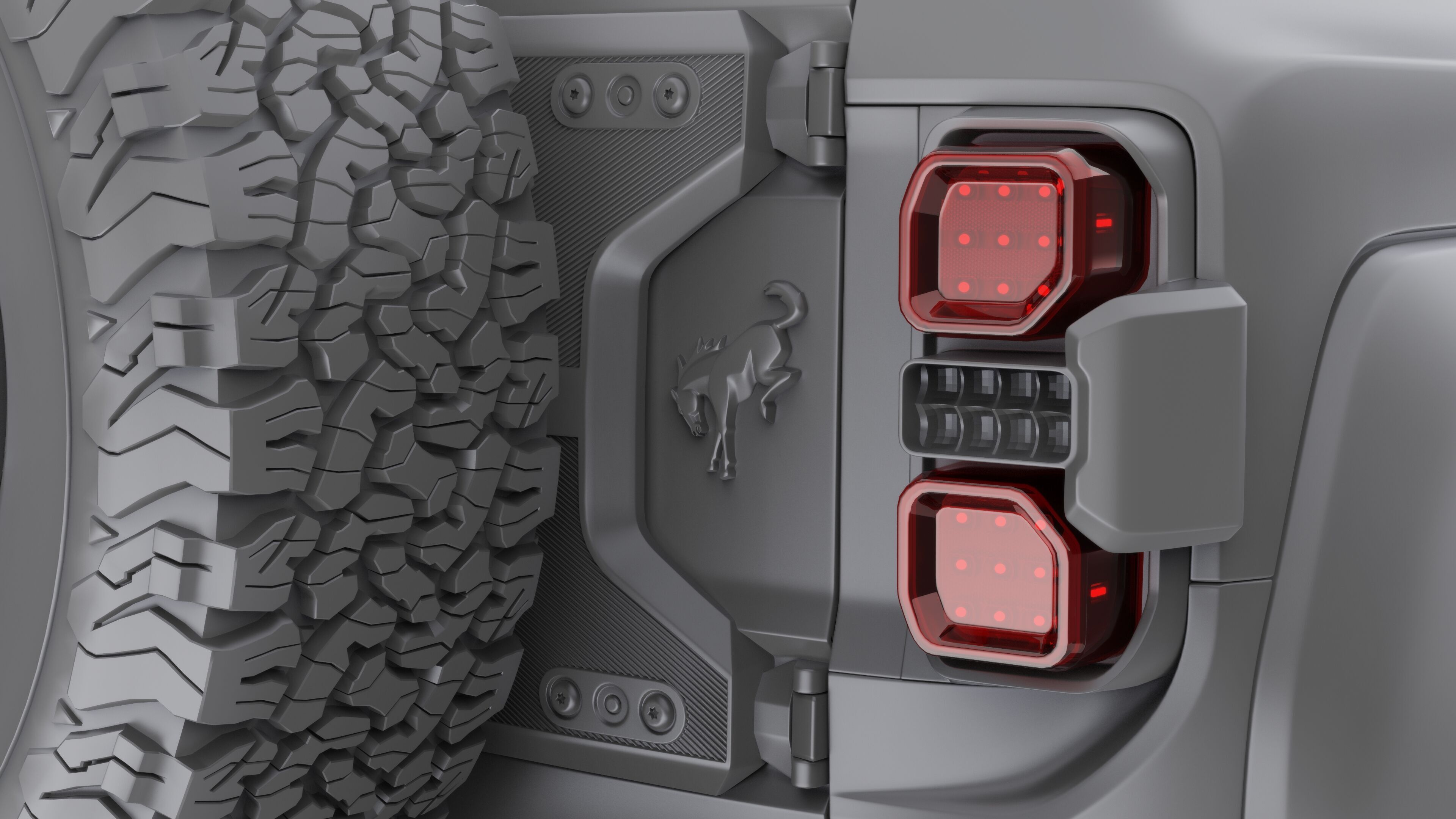 SUV Bronco Raptor Mk6 2022 3D model_58