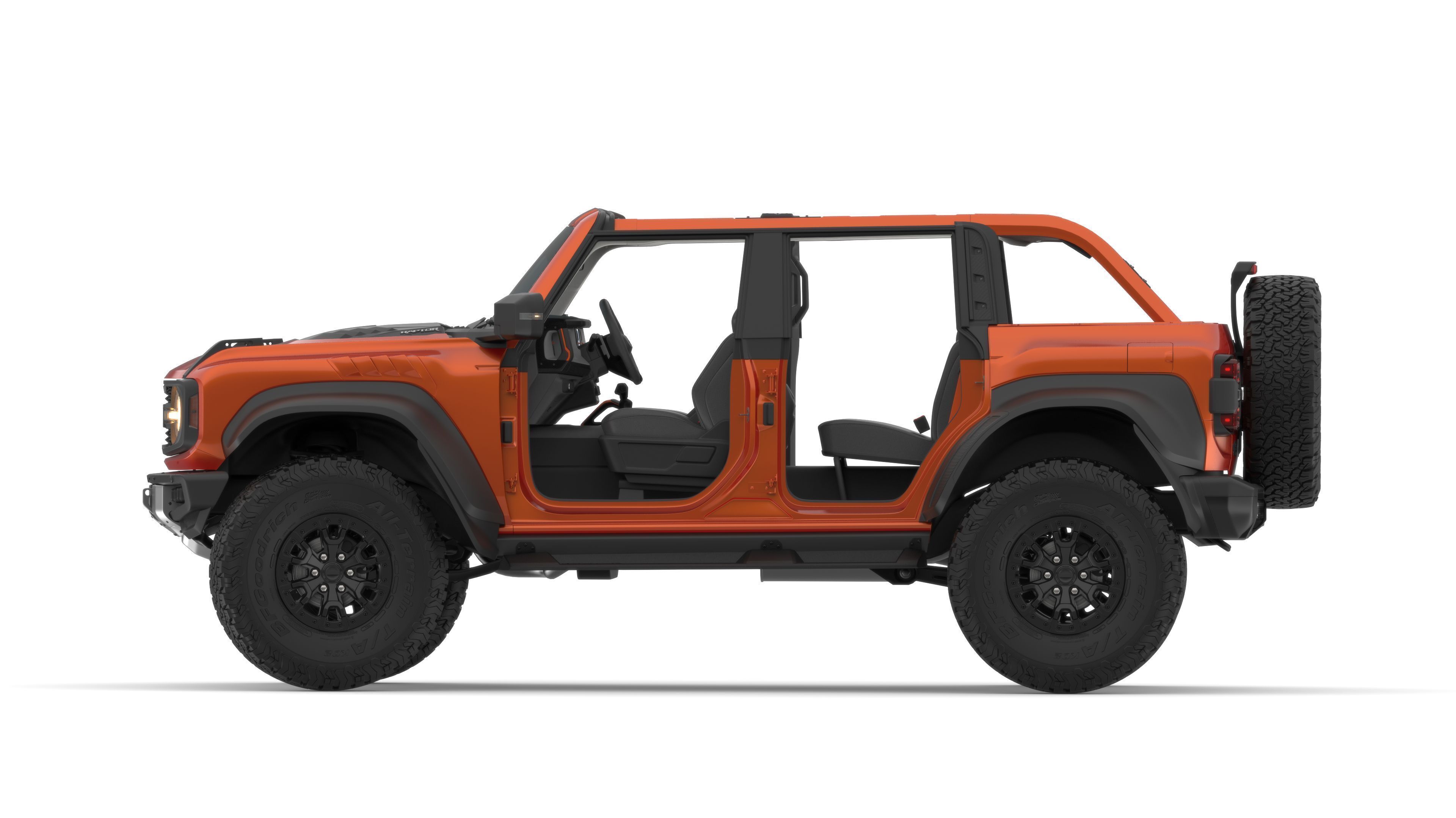 SUV Bronco Raptor Mk6 2022 3D model_22