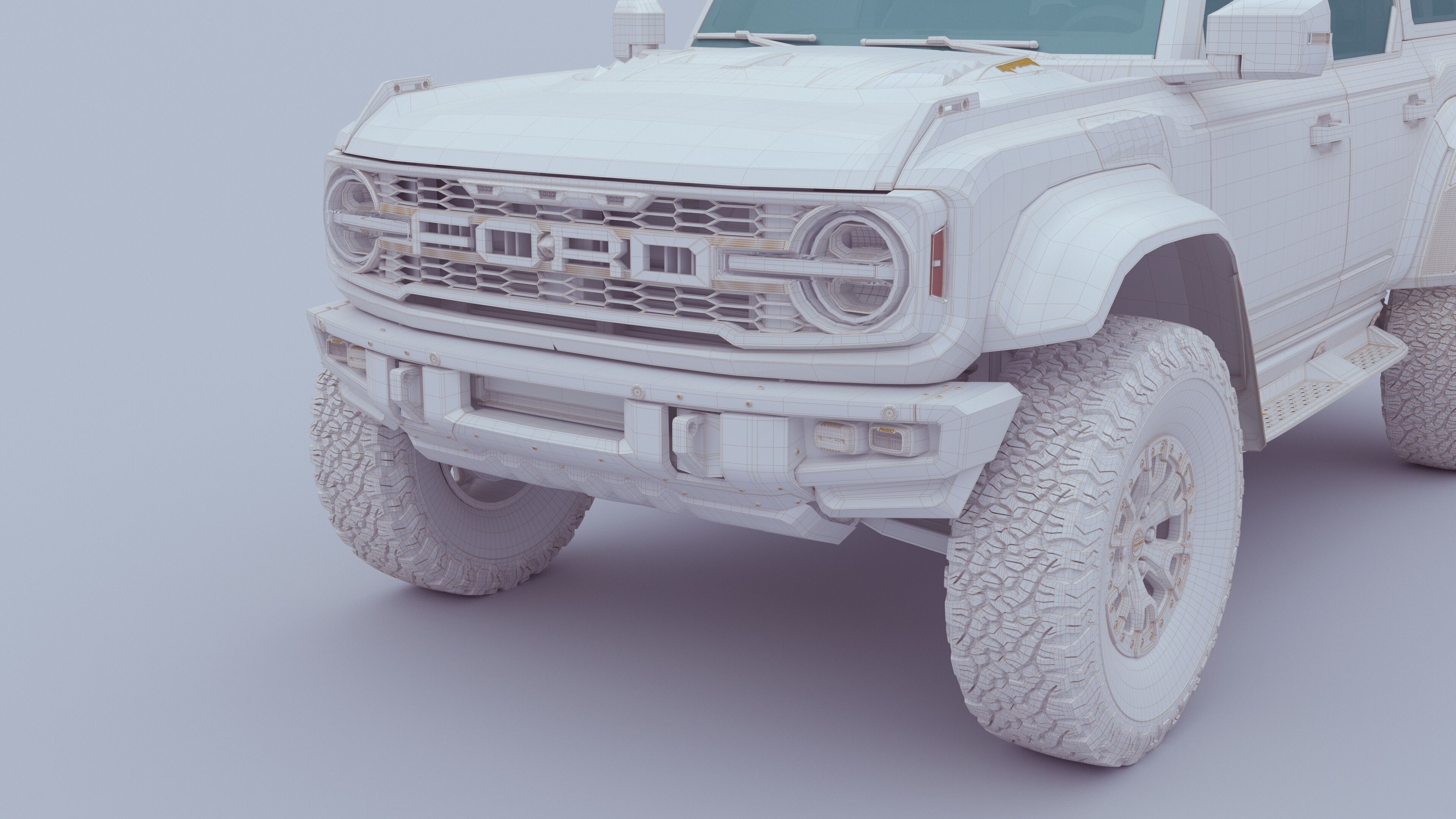 SUV Bronco Raptor Mk6 2022 3D model_63