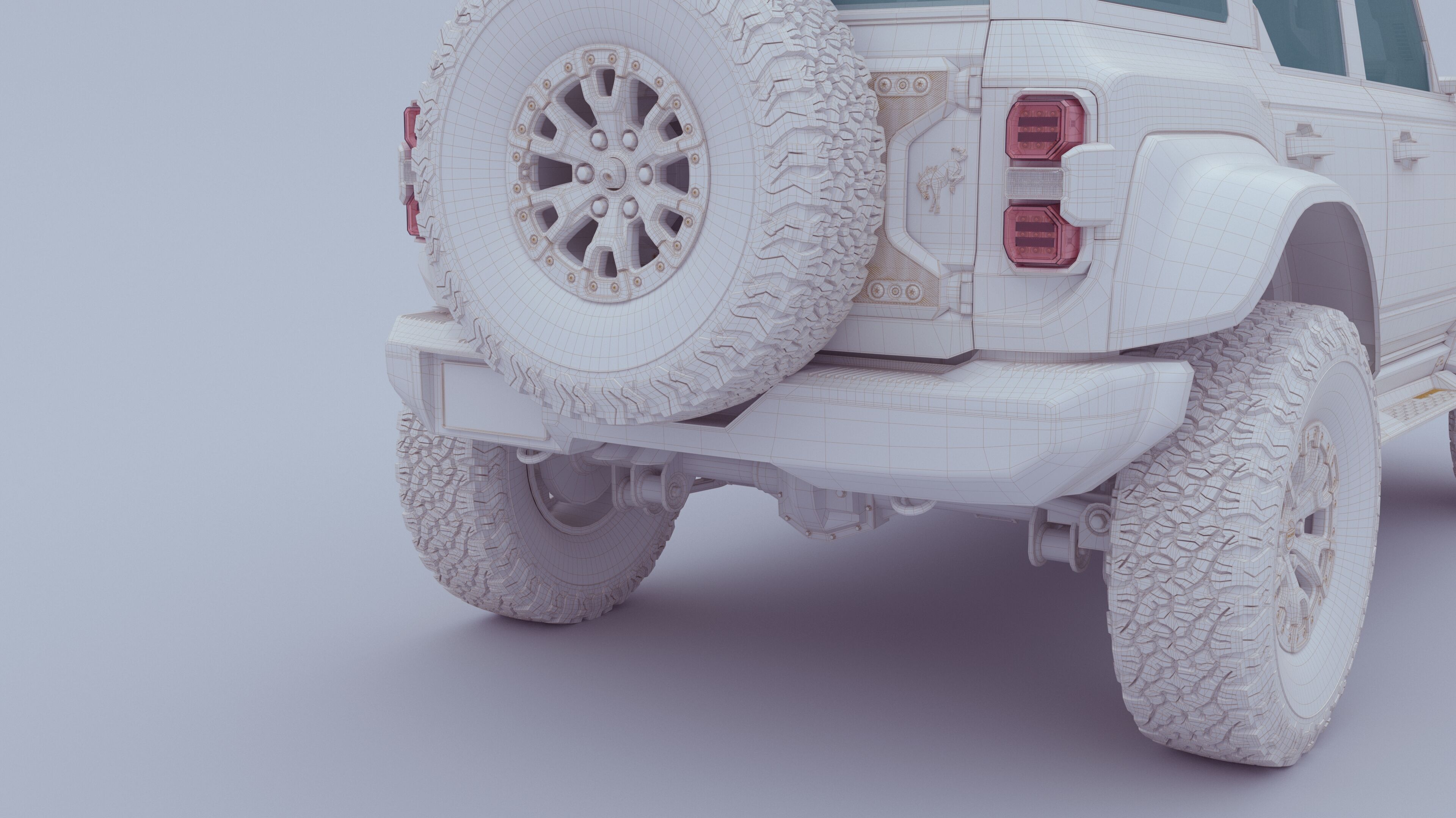 SUV Bronco Raptor Mk6 2022 3D model_62