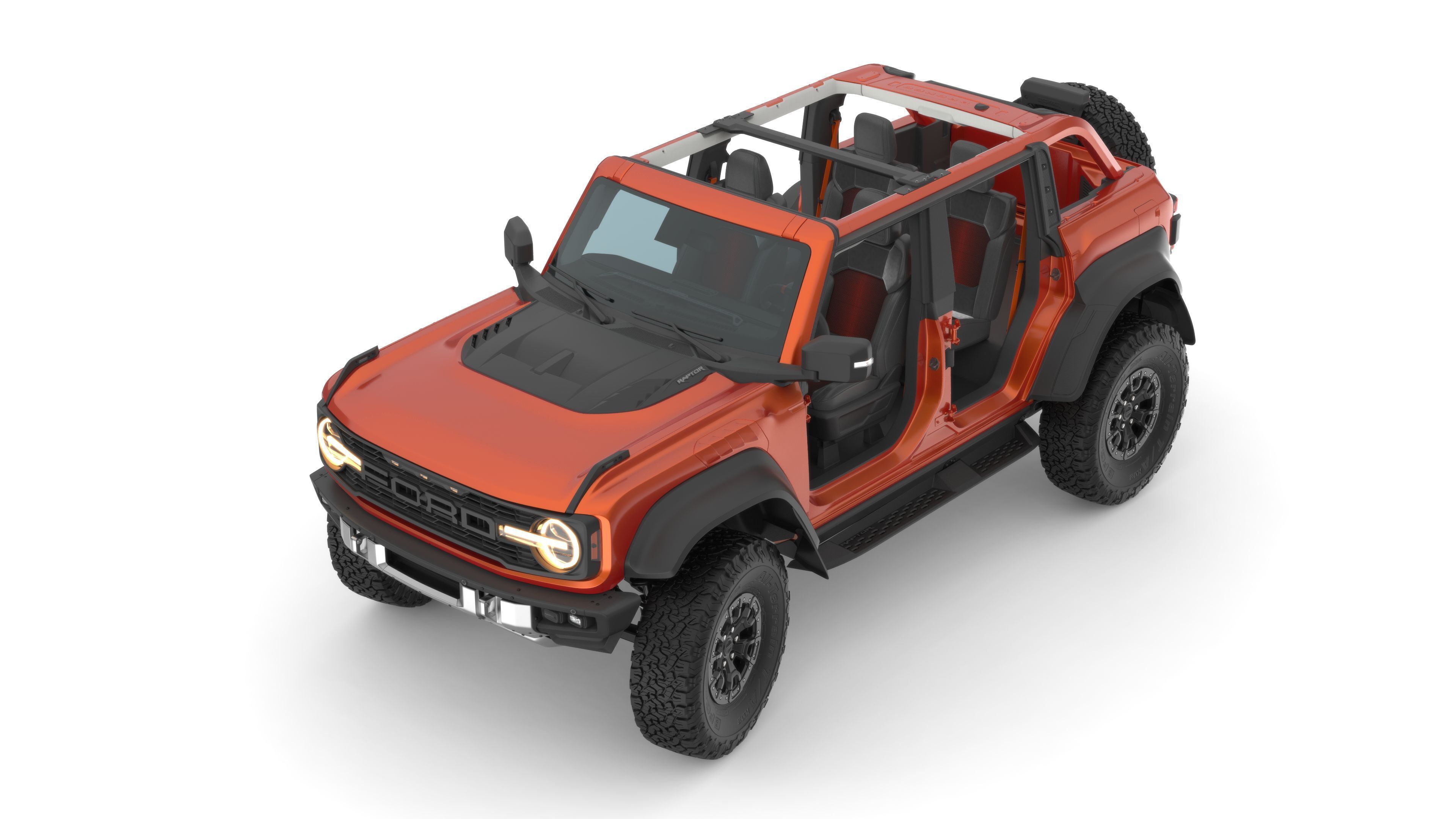 SUV Bronco Raptor Mk6 2022 3D model_29