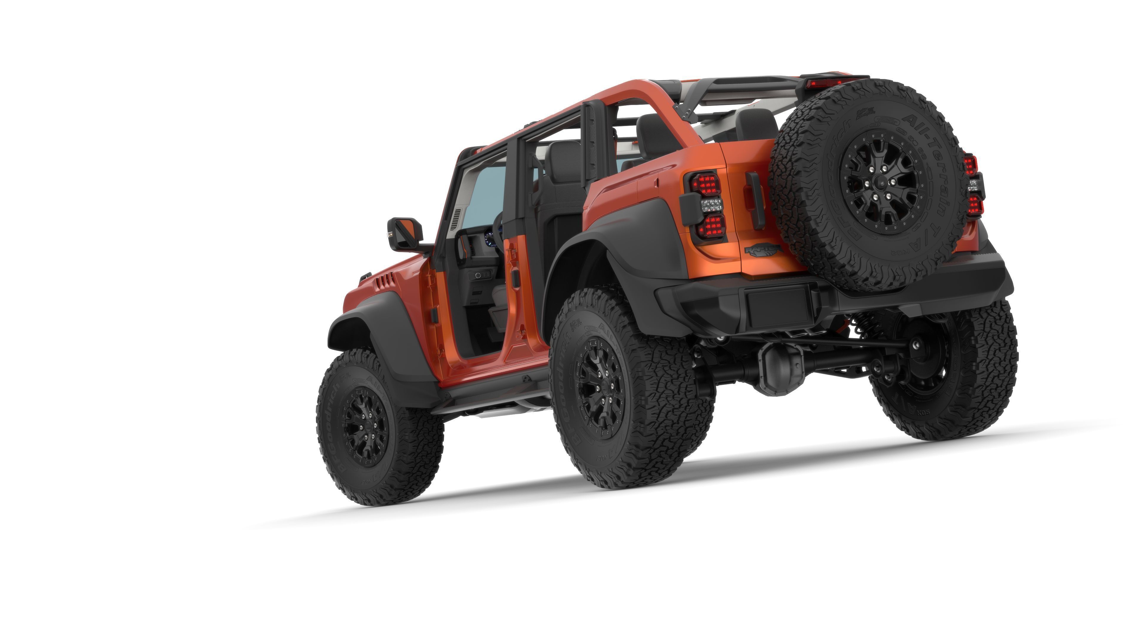 SUV Bronco Raptor Mk6 2022 3D model_41