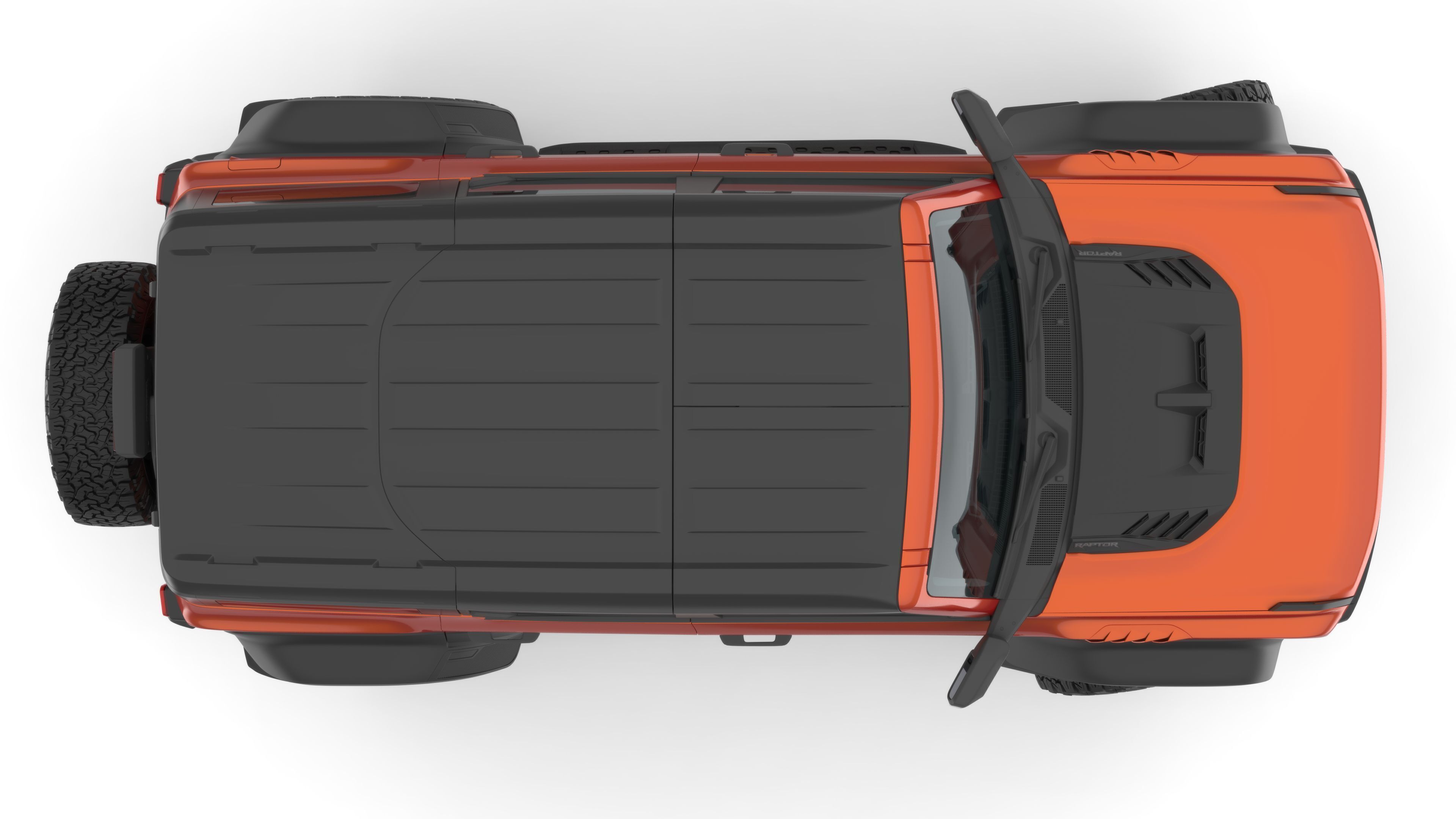 SUV Bronco Raptor Mk6 2022 3D model_11