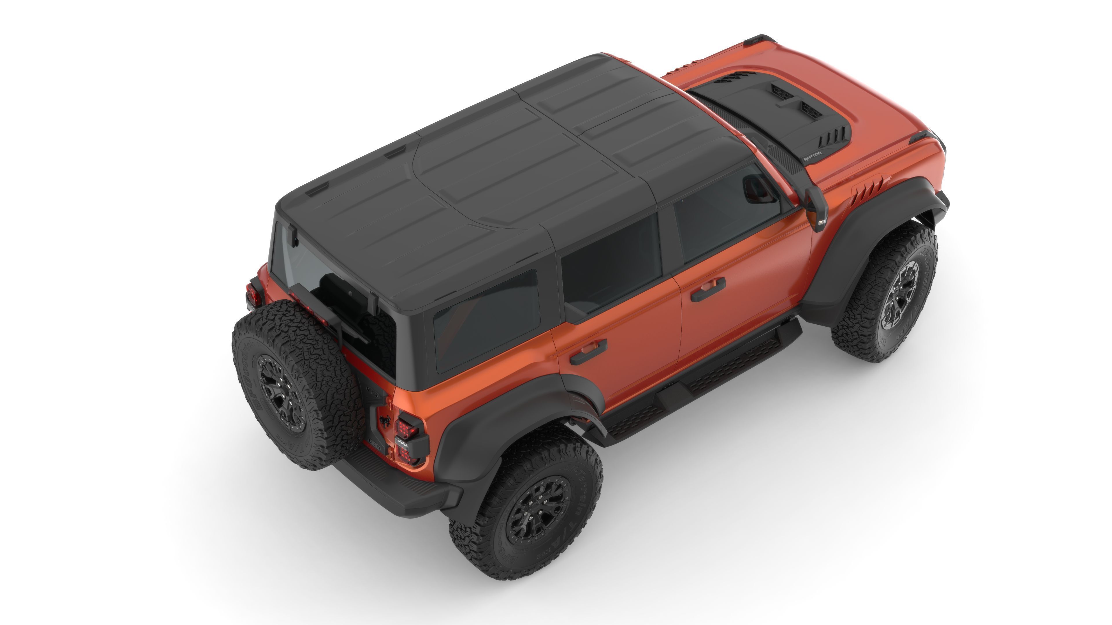 SUV Bronco Raptor Mk6 2022 3D model_2