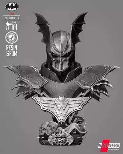 B3DSERK Merciless Portrait Bust 