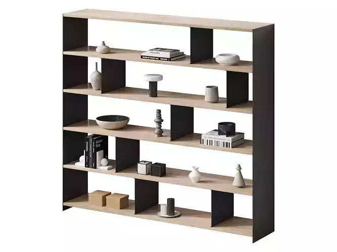 Bronson Bookcase 3D model