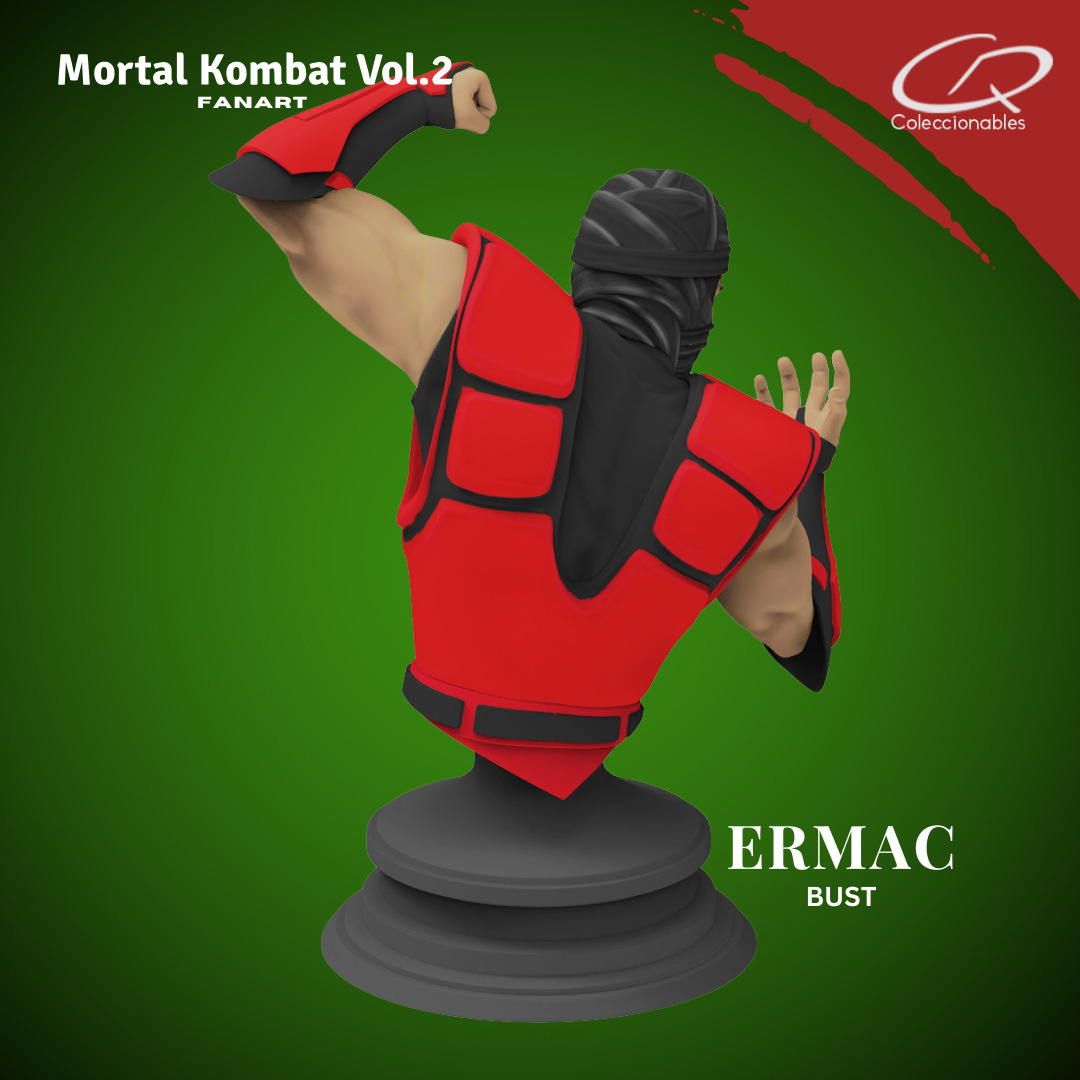Mortal Kombat Vol 2 - Ermac 3D print model_3
