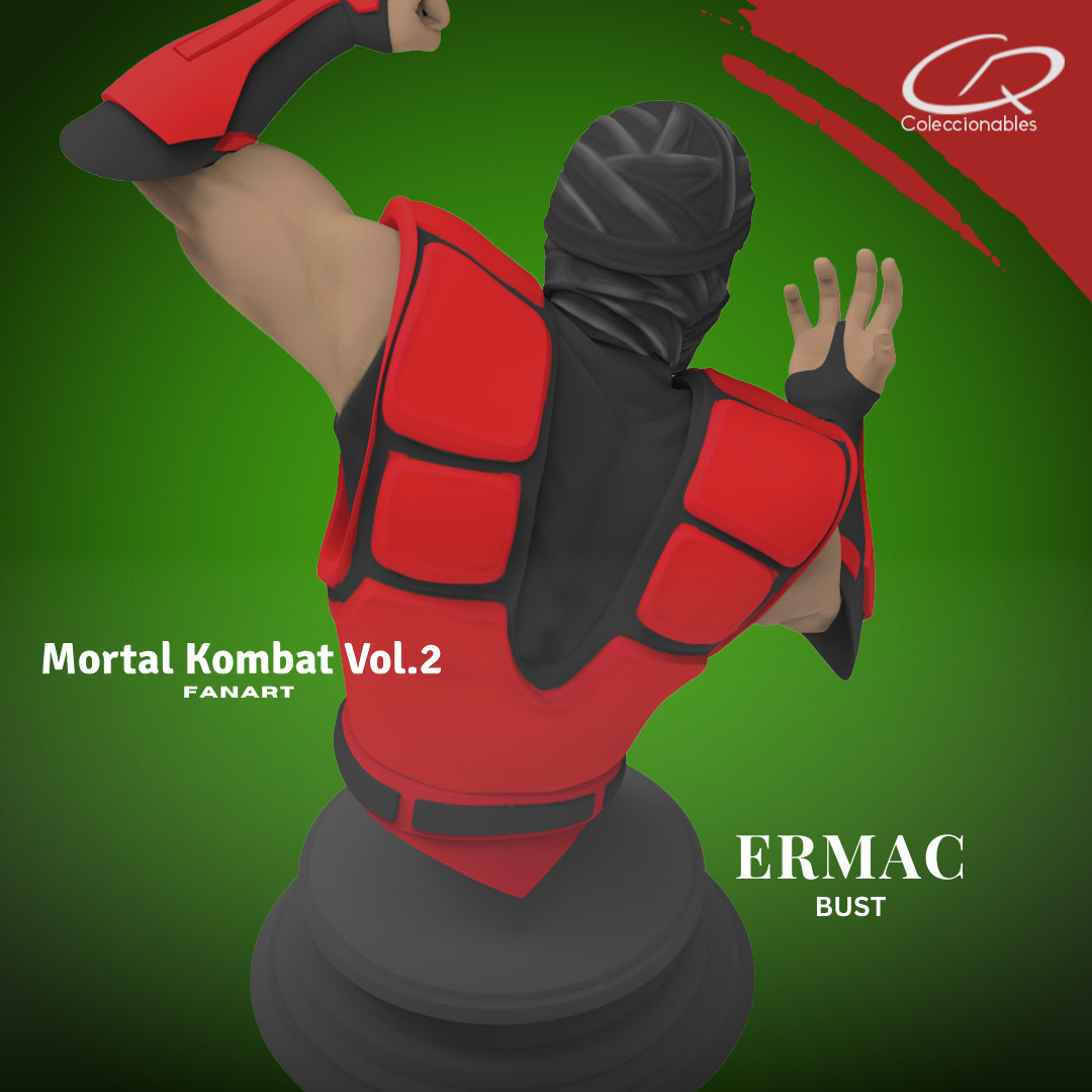 Mortal Kombat Vol 2 - Ermac 3D print model_1