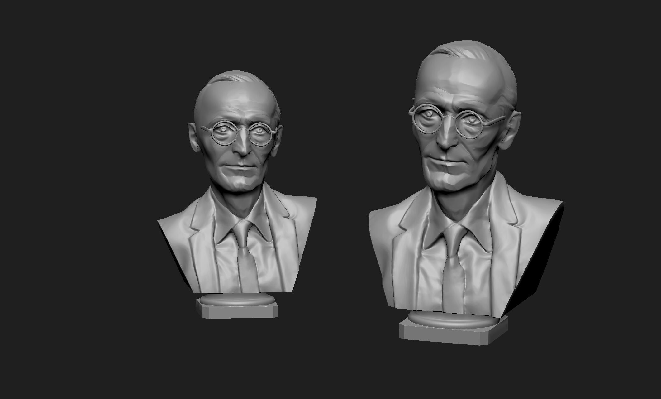 Hermann Karl Hesse 3D print model_3