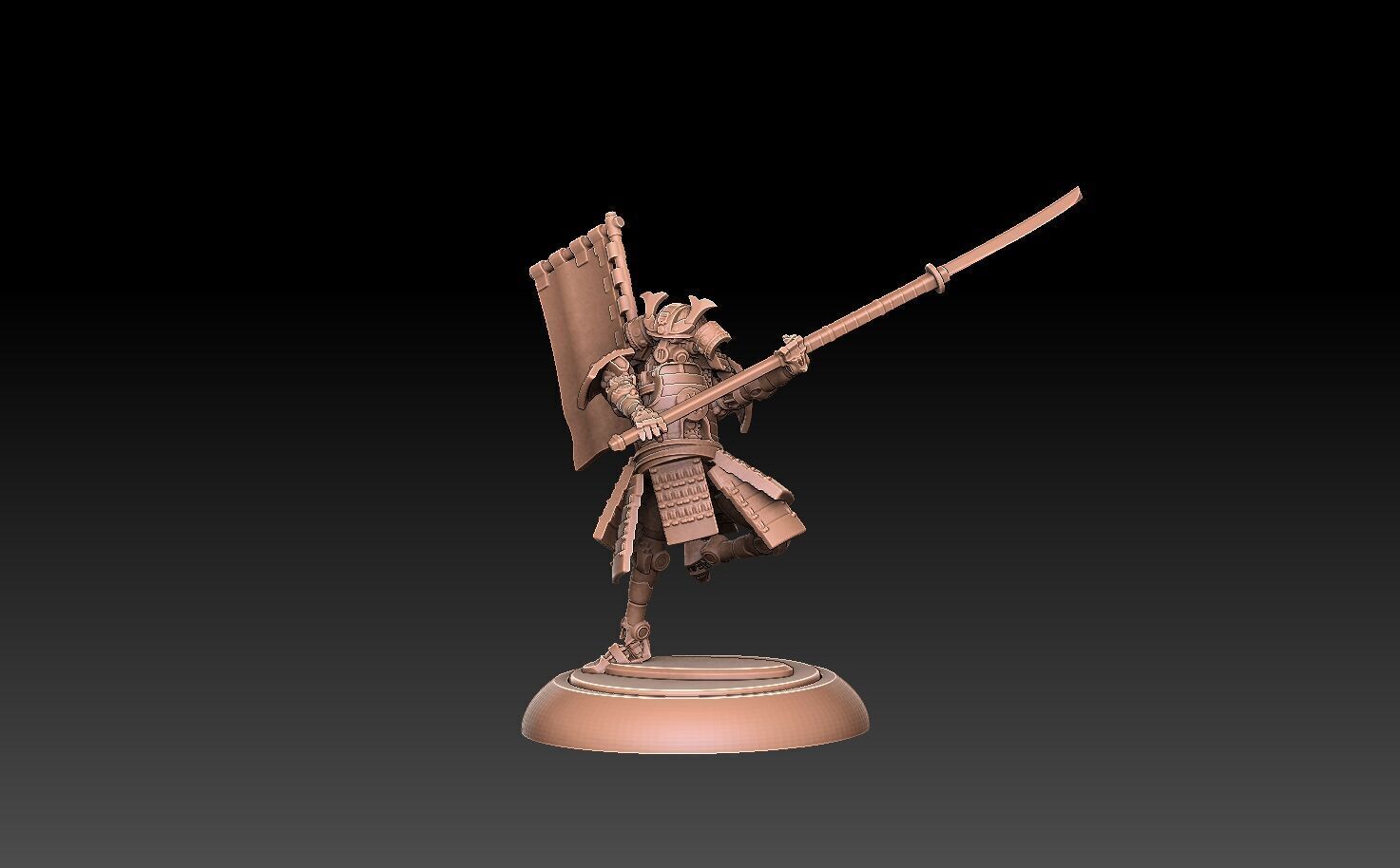 Robo Samurai Mk 4 3D print model_8