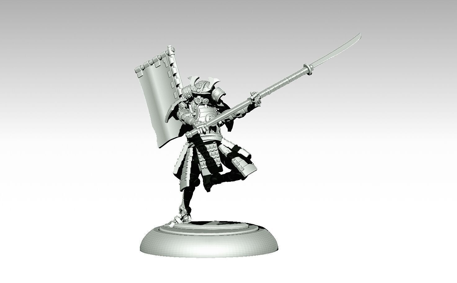 Robo Samurai Mk 4 3D print model_10