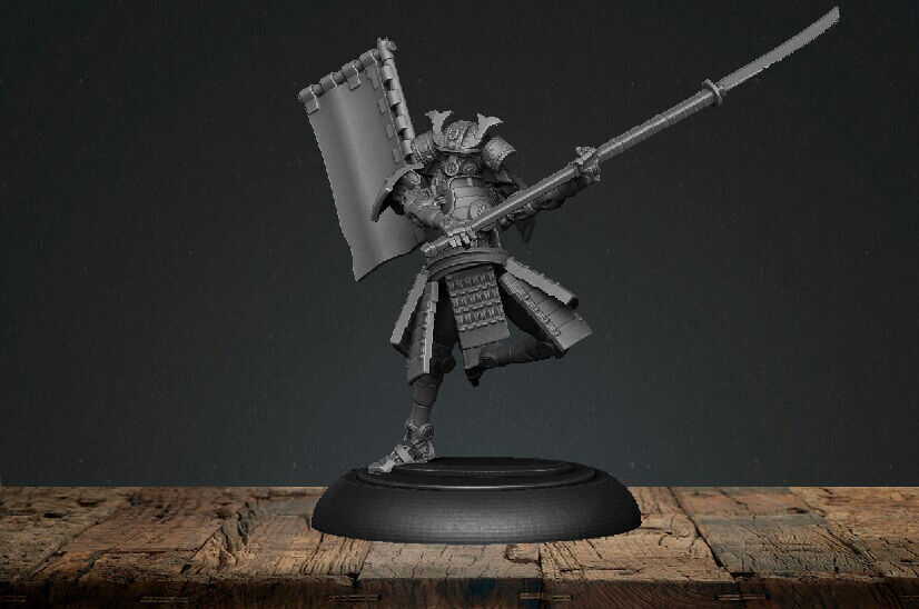 Robo Samurai Mk 4 3D print model_1