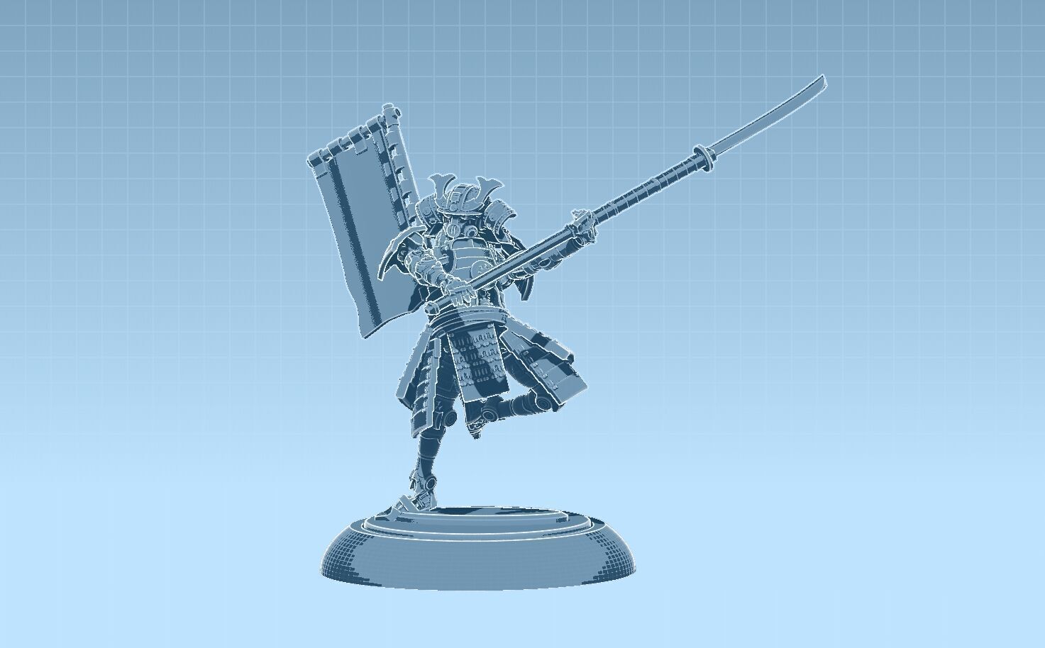 Robo Samurai Mk 4 3D print model_13