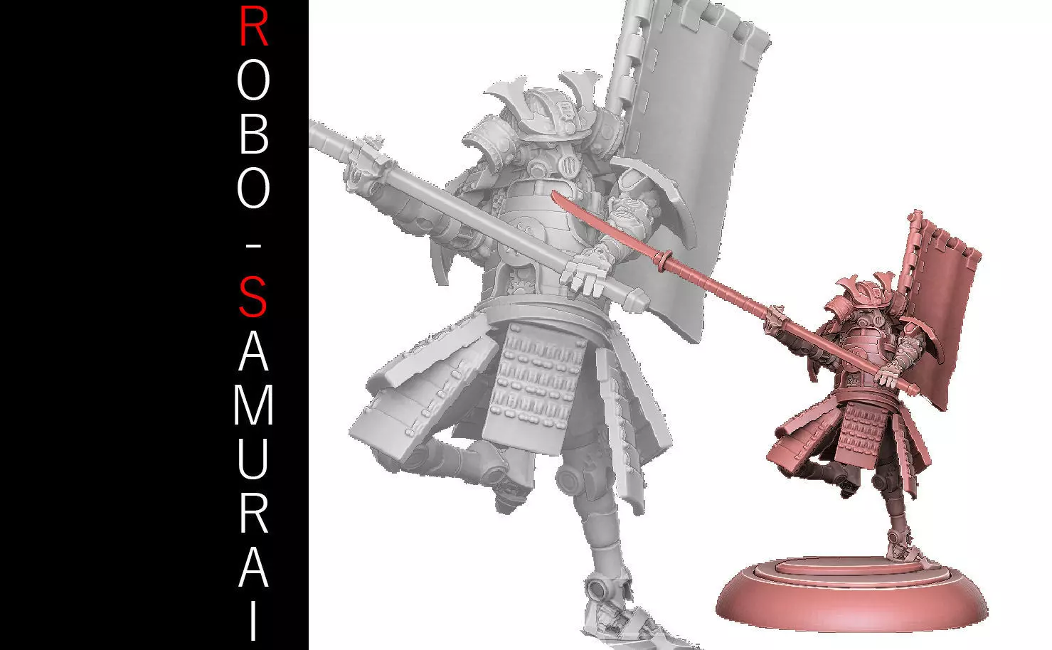 Robo Samurai Mk 4 3D print model_0