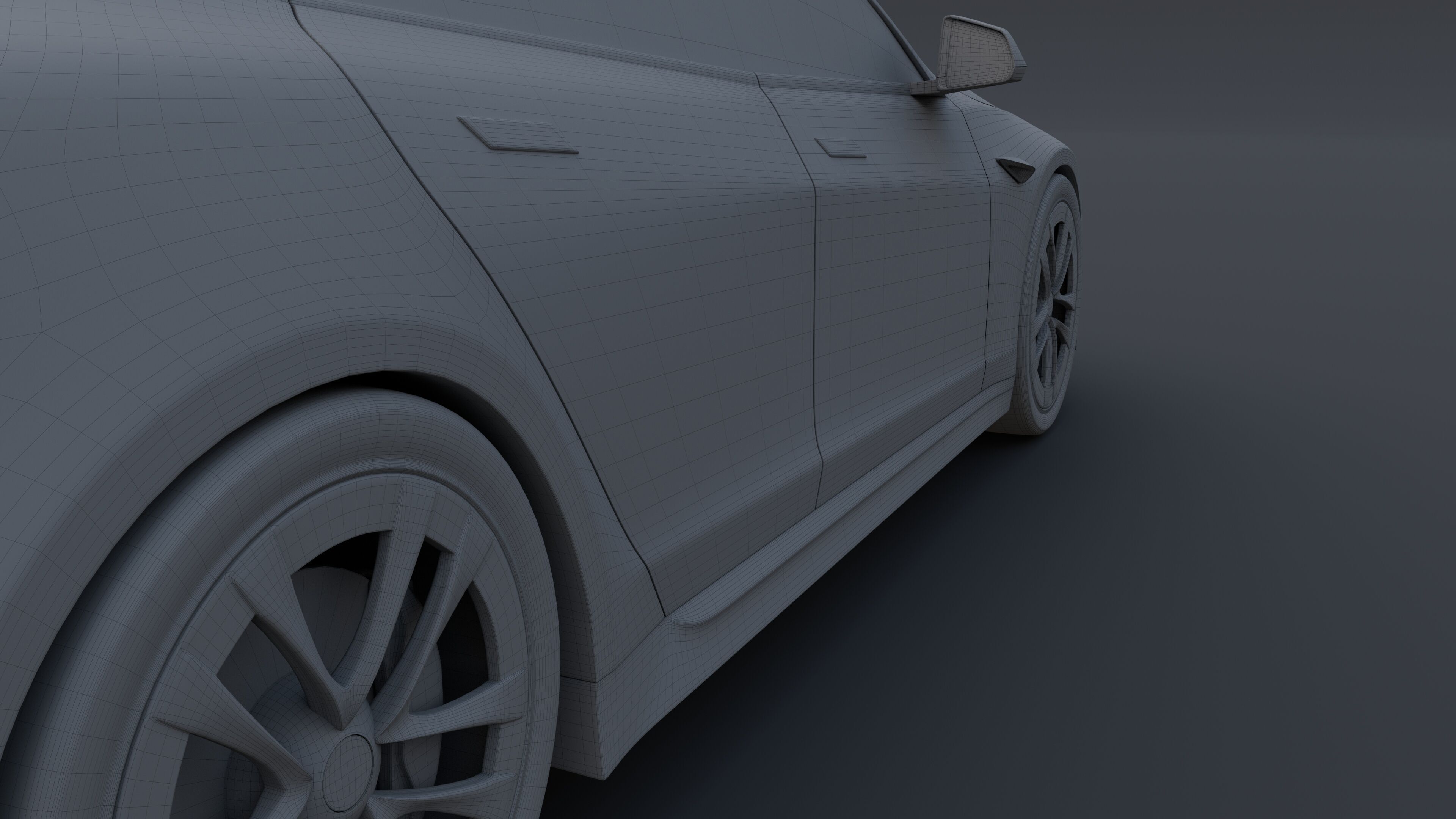 Tesla model S Plaid 3D model_17