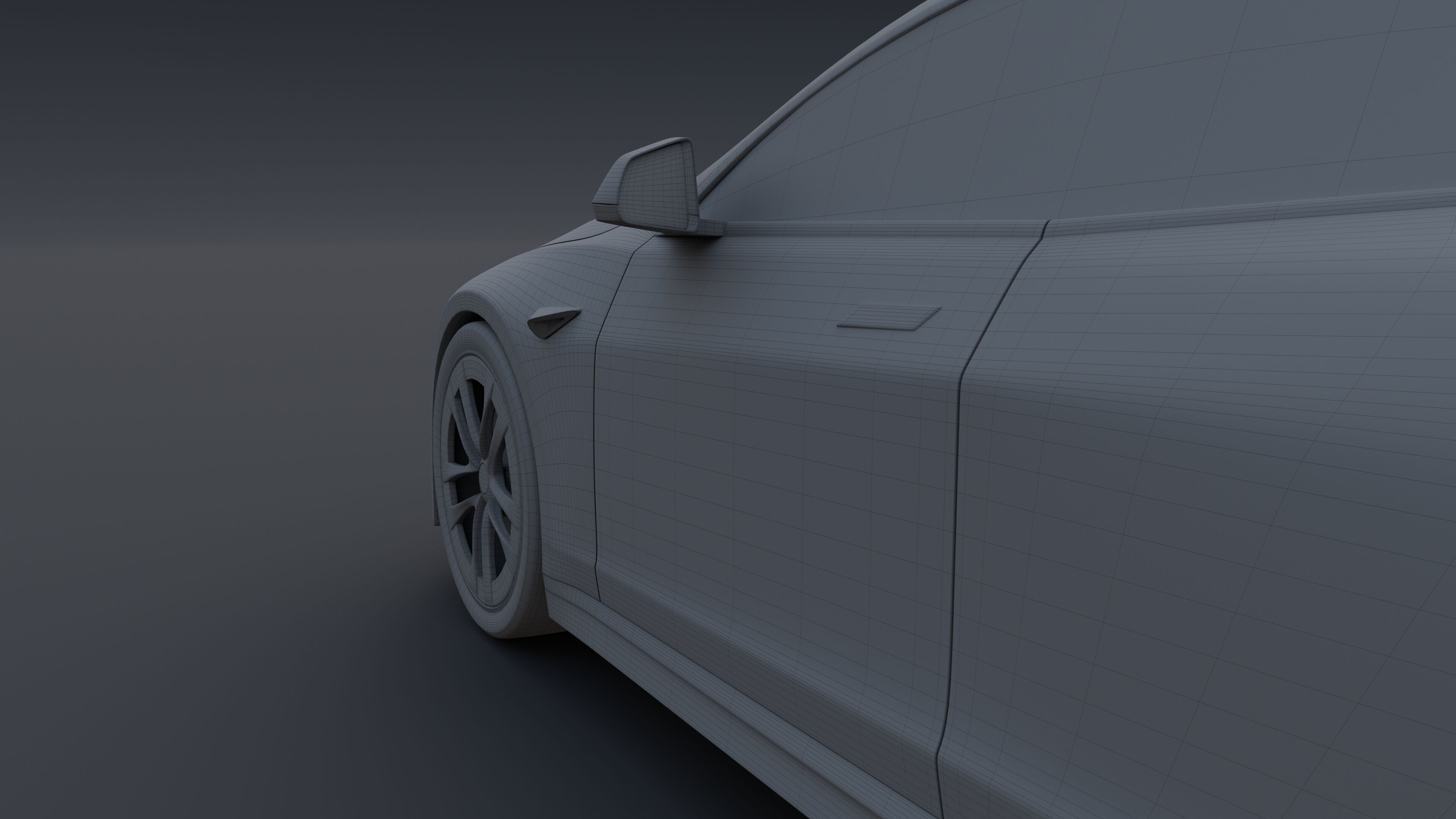 Tesla model S Plaid 3D model_19