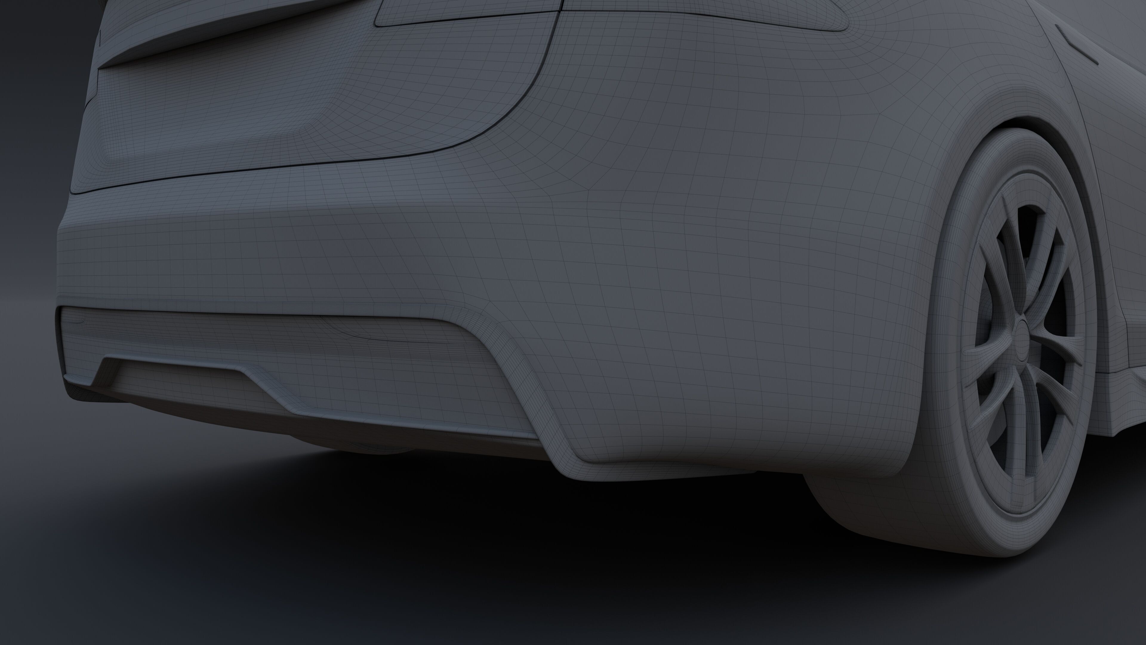 Tesla model S Plaid 3D model_22