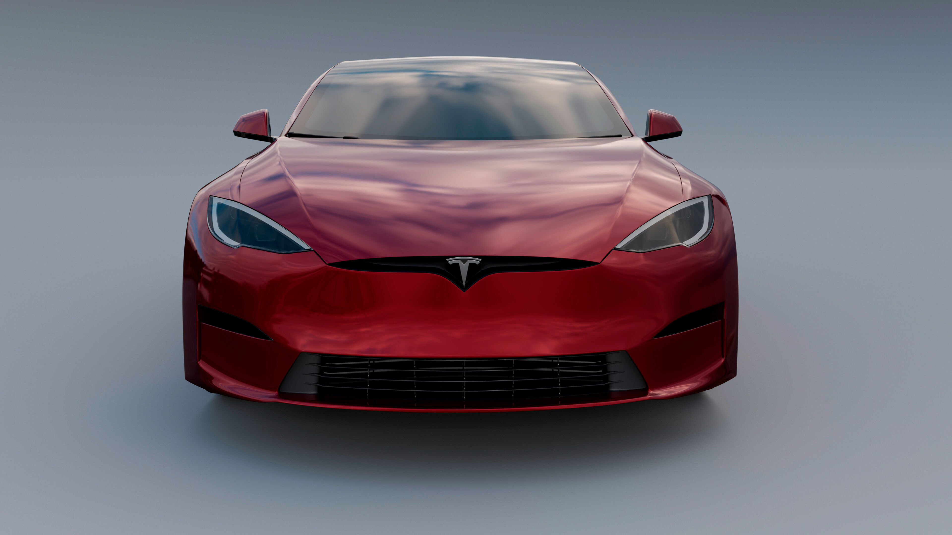 Tesla model S Plaid 3D model_5