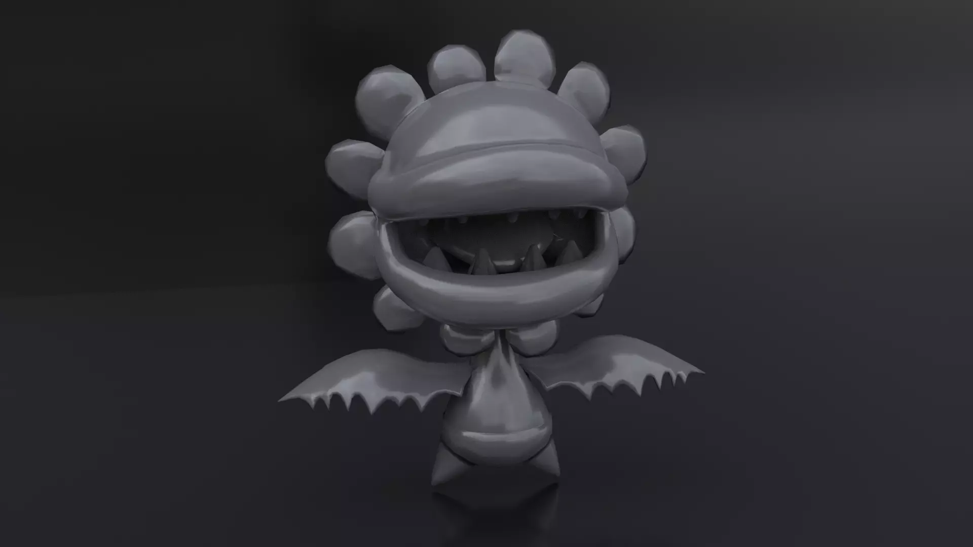 Petey Piranha Super Mario 3D print model_0