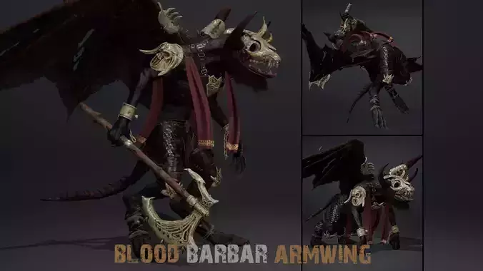 Blood Barbar ArmWing