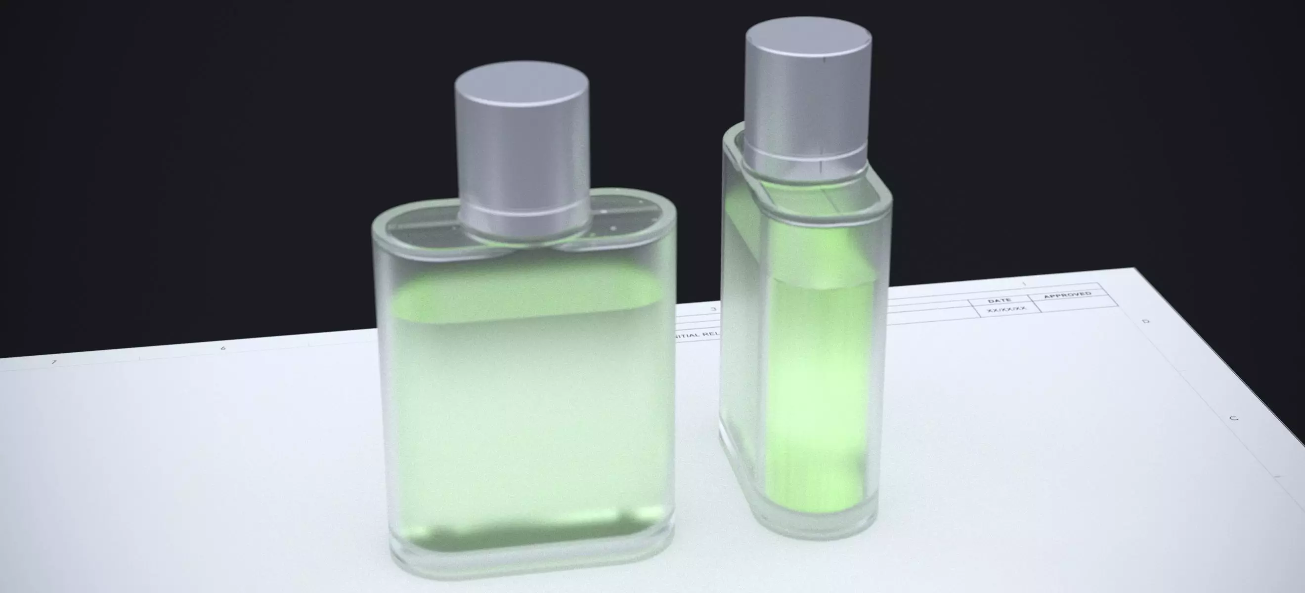 COLOGNE BOTTLE NUMBER 2 2025 3D model_0