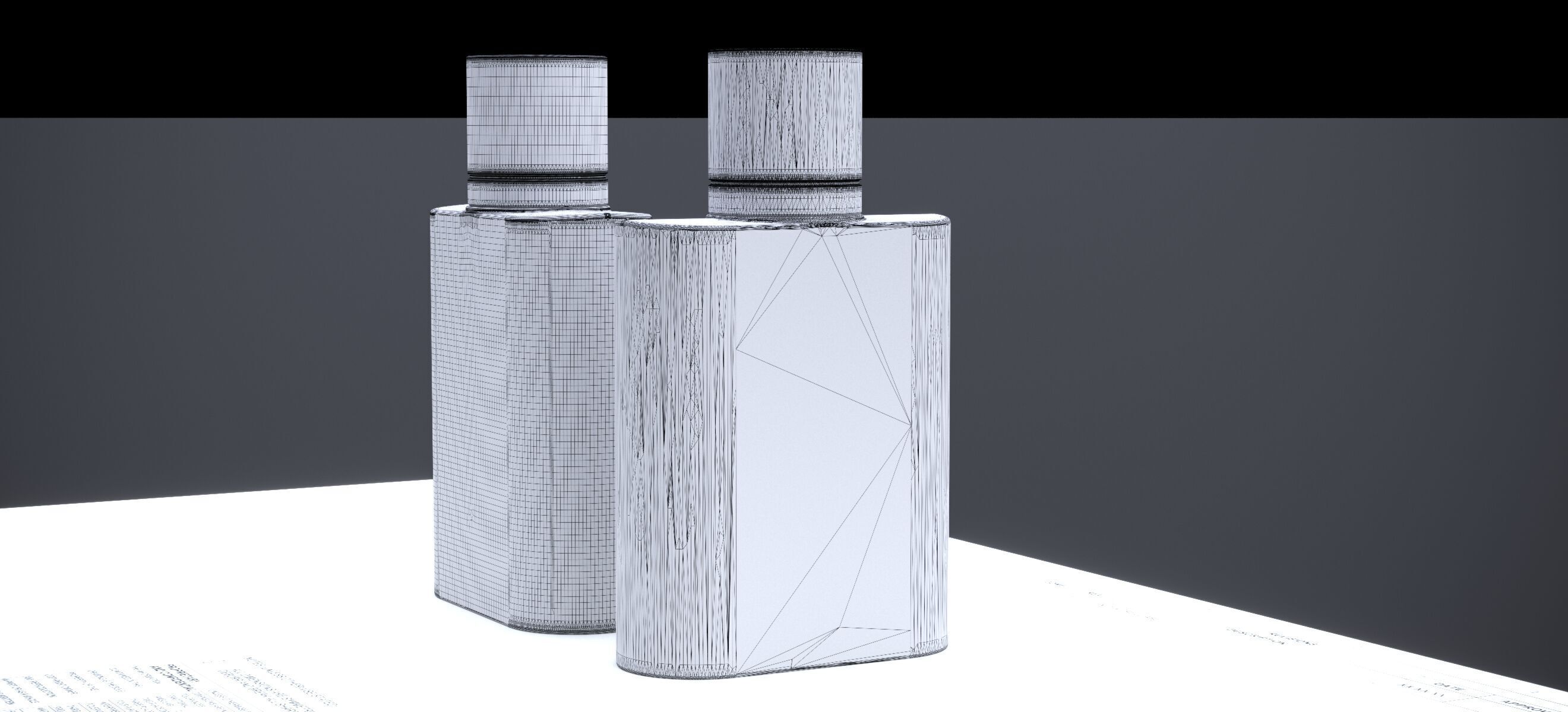 COLOGNE BOTTLE NUMBER 2 2025 3D model_16