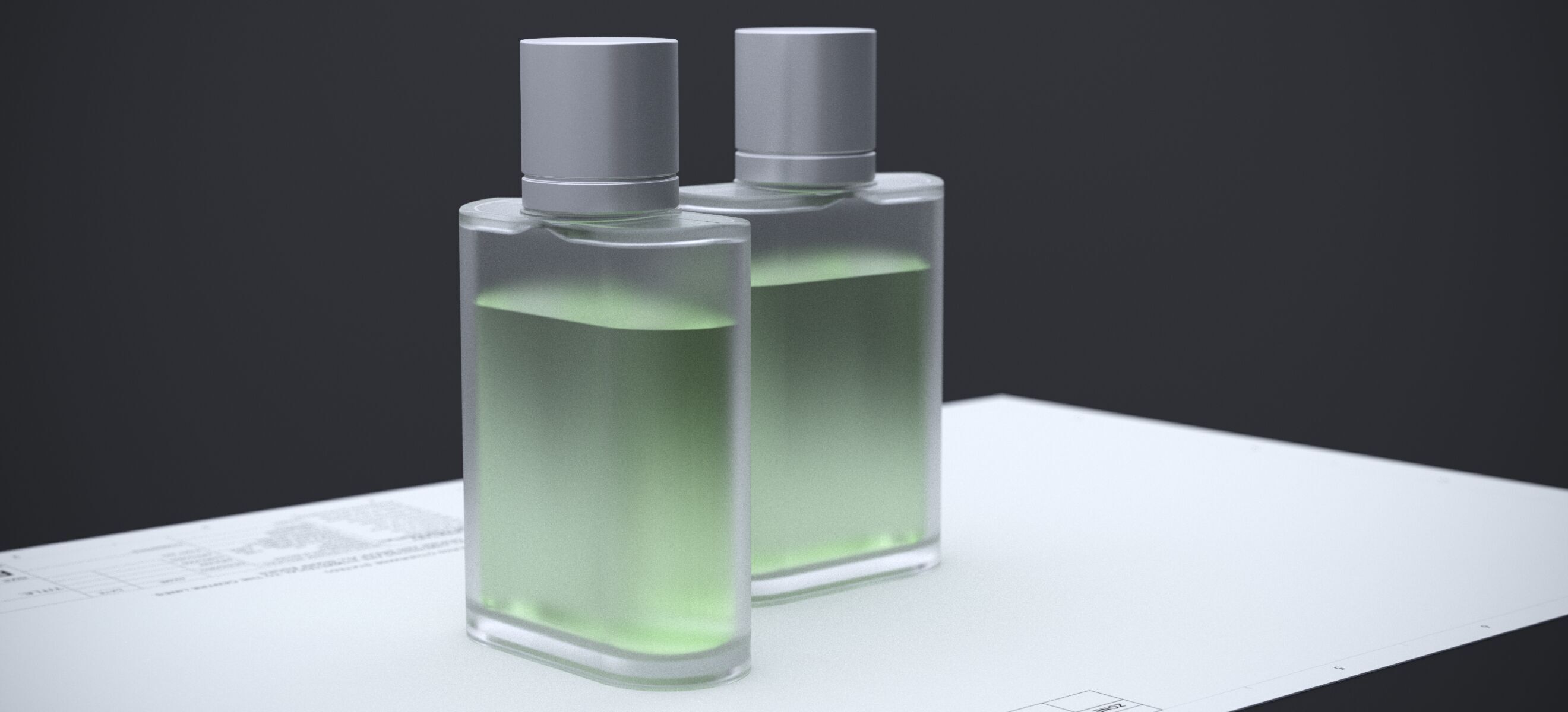 COLOGNE BOTTLE NUMBER 2 2025 3D model_4