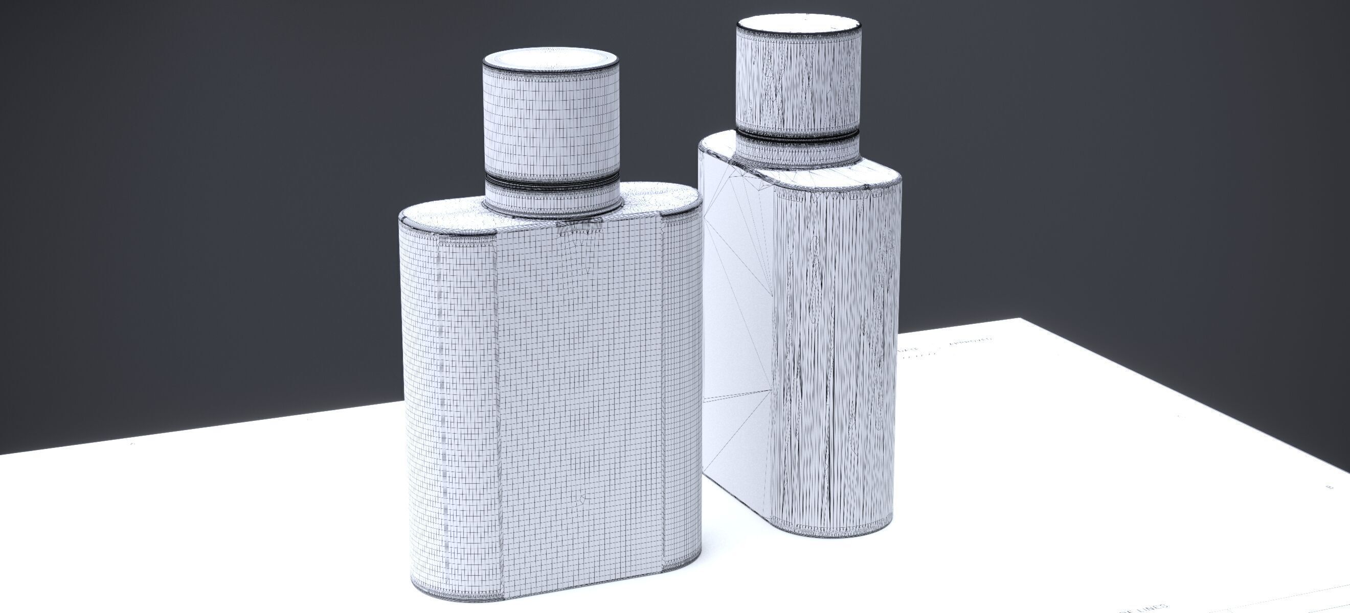 COLOGNE BOTTLE NUMBER 2 2025 3D model_15