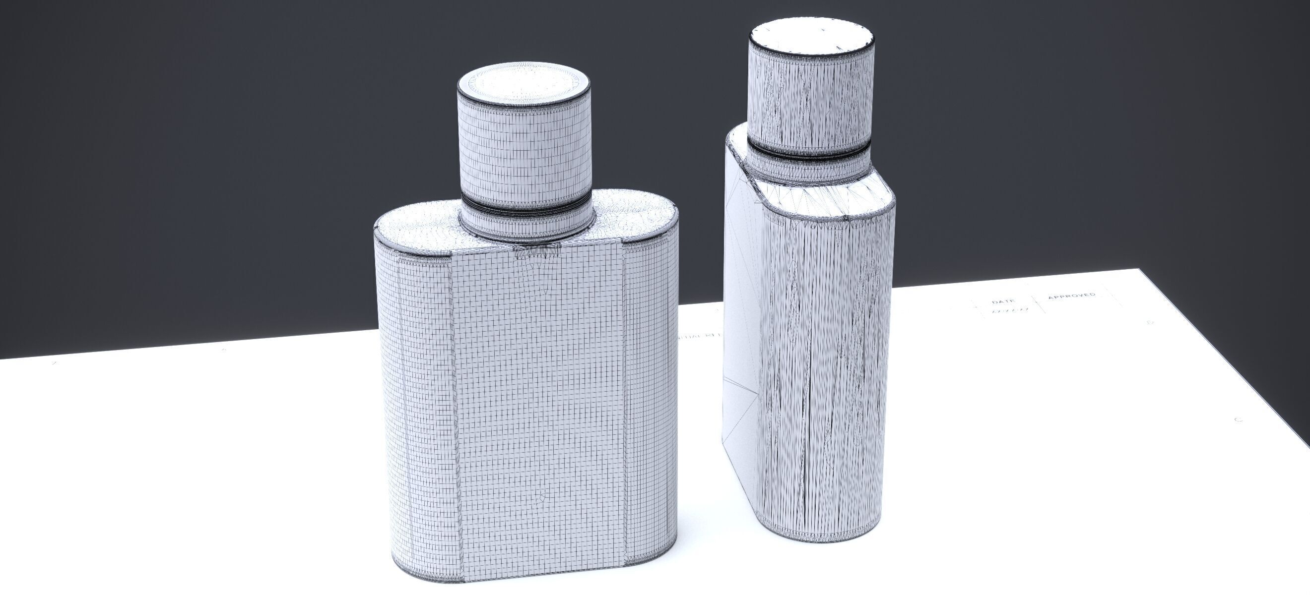 COLOGNE BOTTLE NUMBER 2 2025 3D model_13