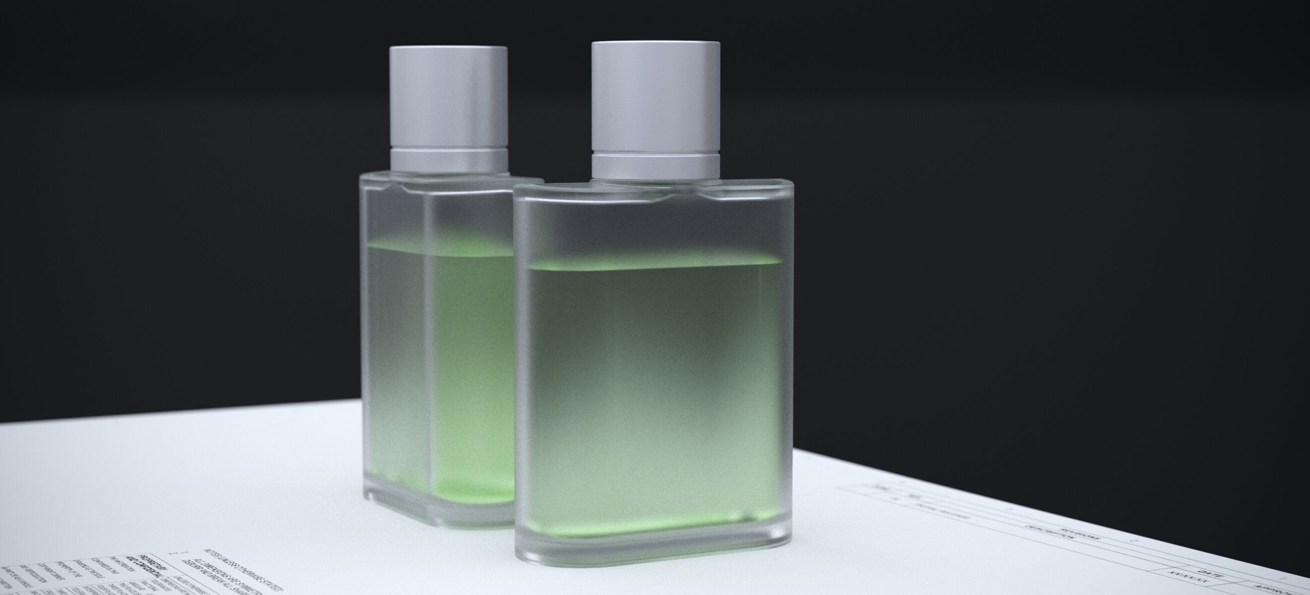 COLOGNE BOTTLE NUMBER 2 2025 3D model_3