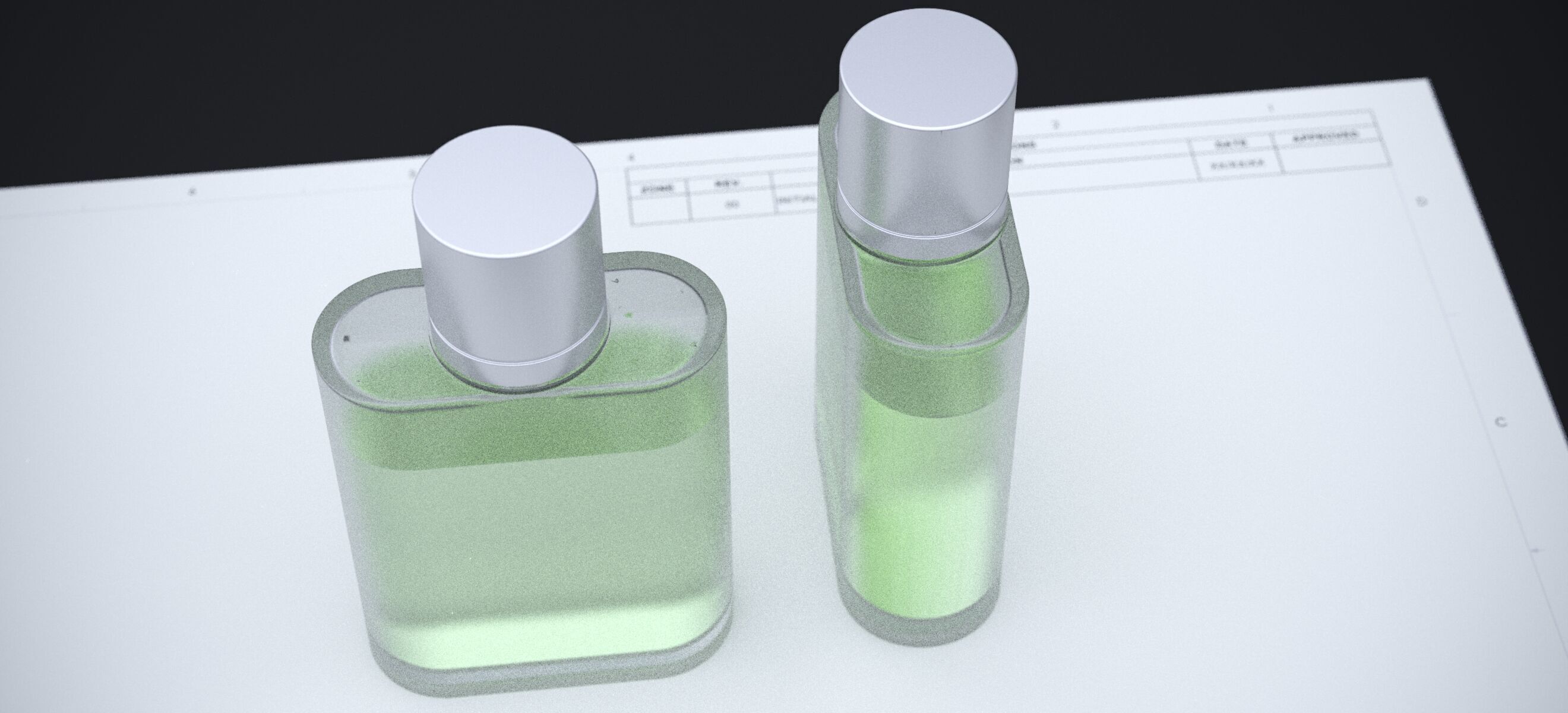 COLOGNE BOTTLE NUMBER 2 2025 3D model_9