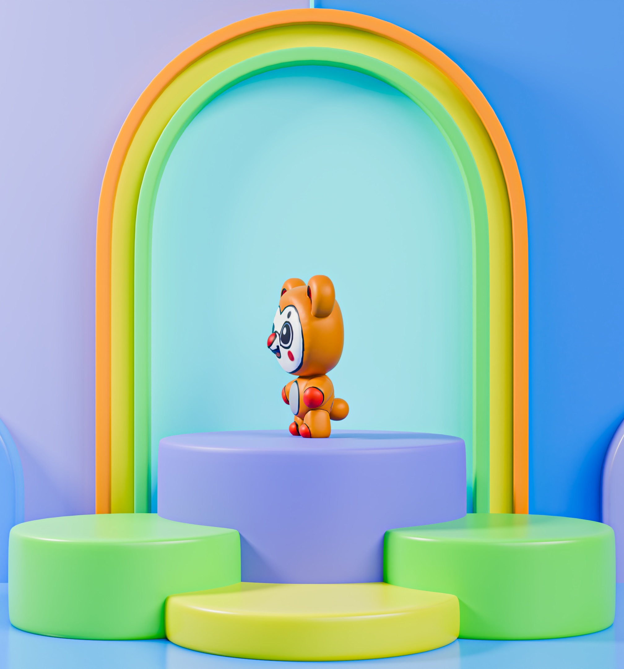 Magic Teddy Bear 3D print model_1