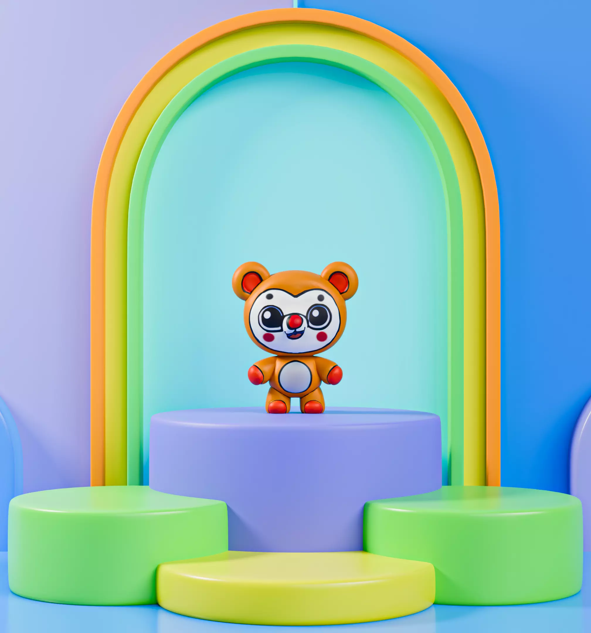 Magic Teddy Bear 3D print model_0