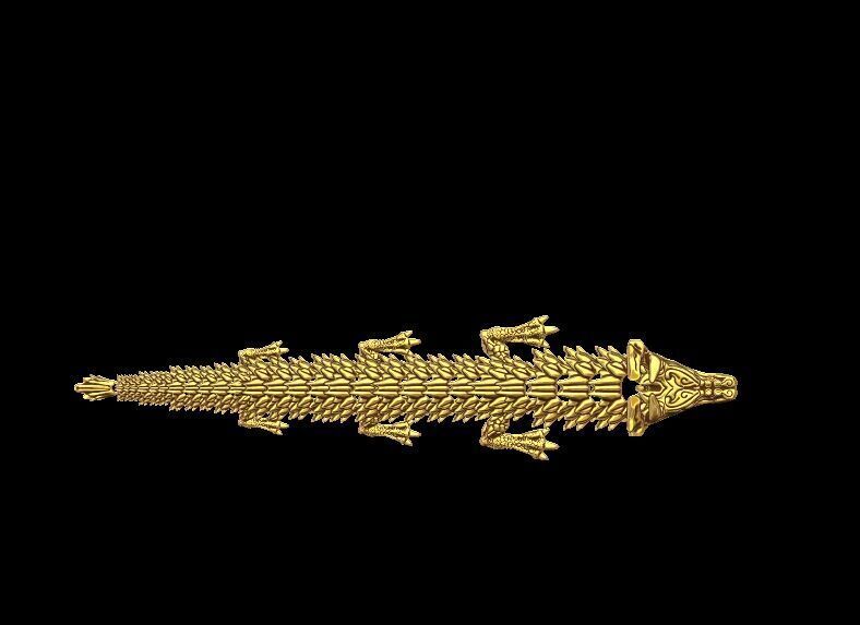 Articulated Dragon 3D print model_3