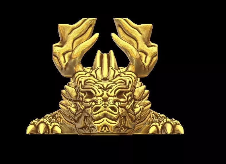 Articulated Dragon 3D print model_0