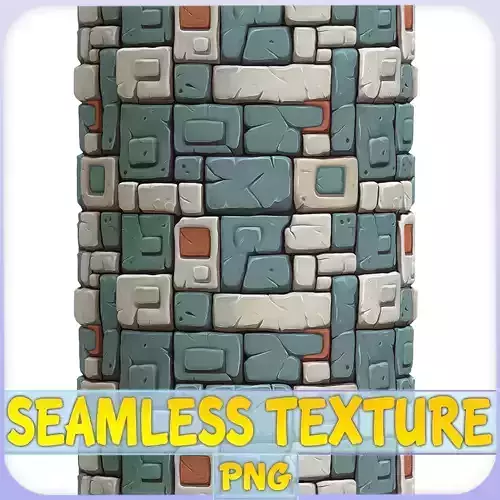 Stylized Wall Seamless Texture