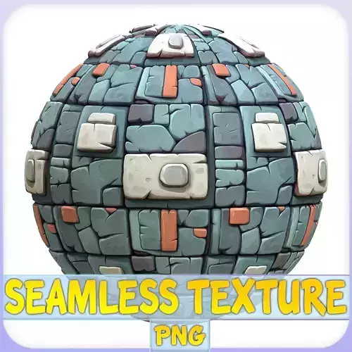 Stylized Wall Seamless Texture
